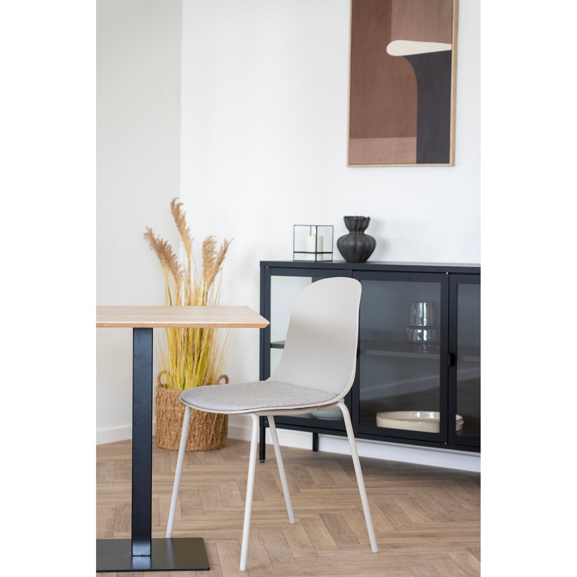 House Nordic Madalena Matstol 2 pack Light Grå