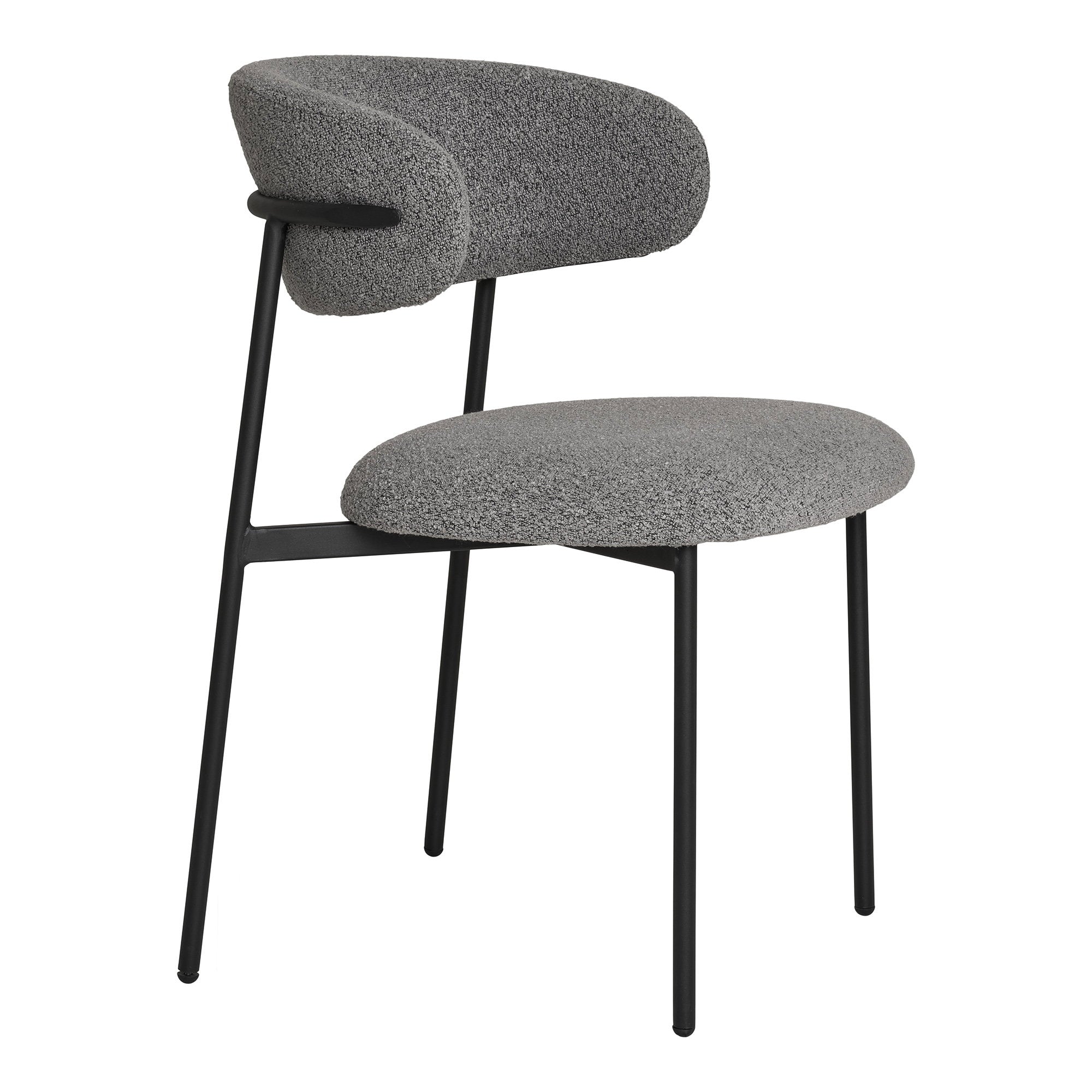 House Nordic Mira Matstol 2 pack Light Grå