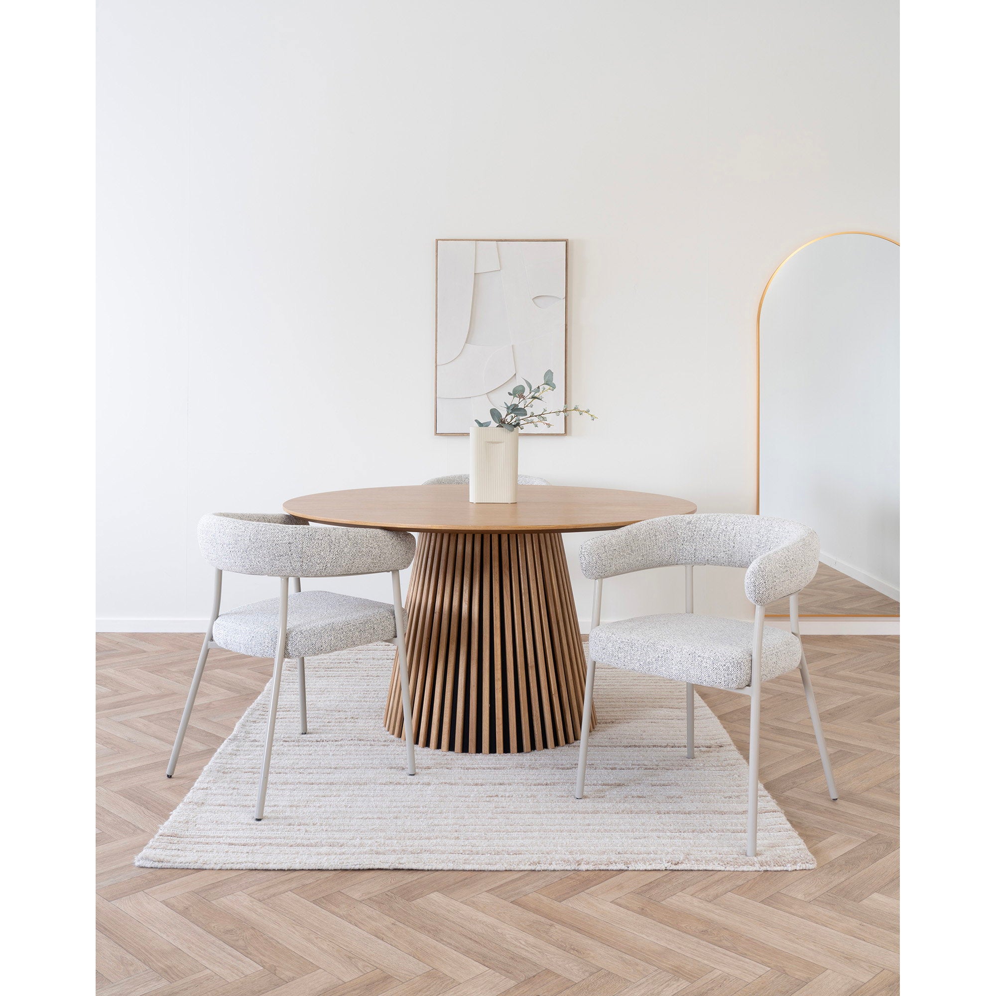 House Nordic Trivio Matstol 2 pack Sand