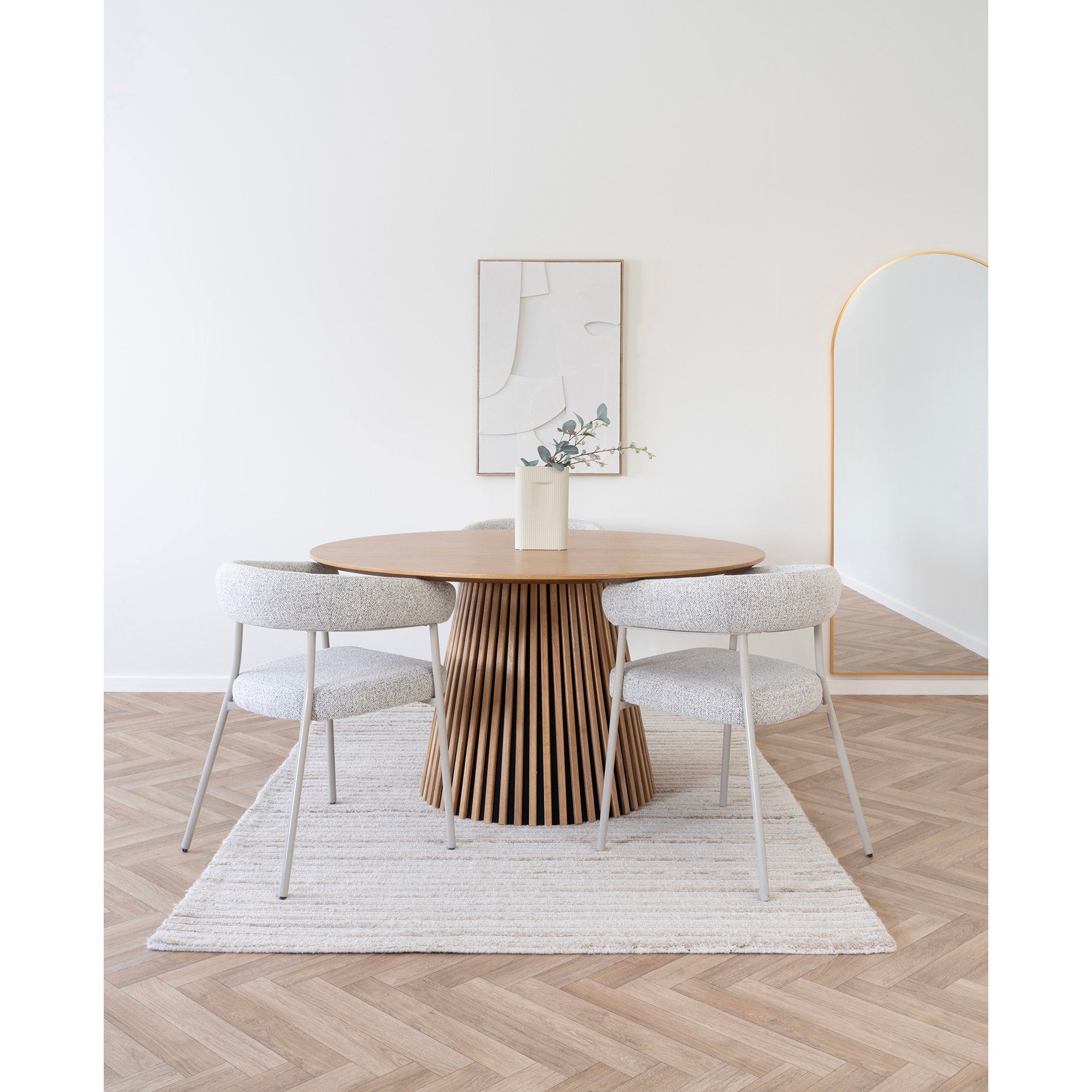 House Nordic Trivio Matstol 2 pack Sand