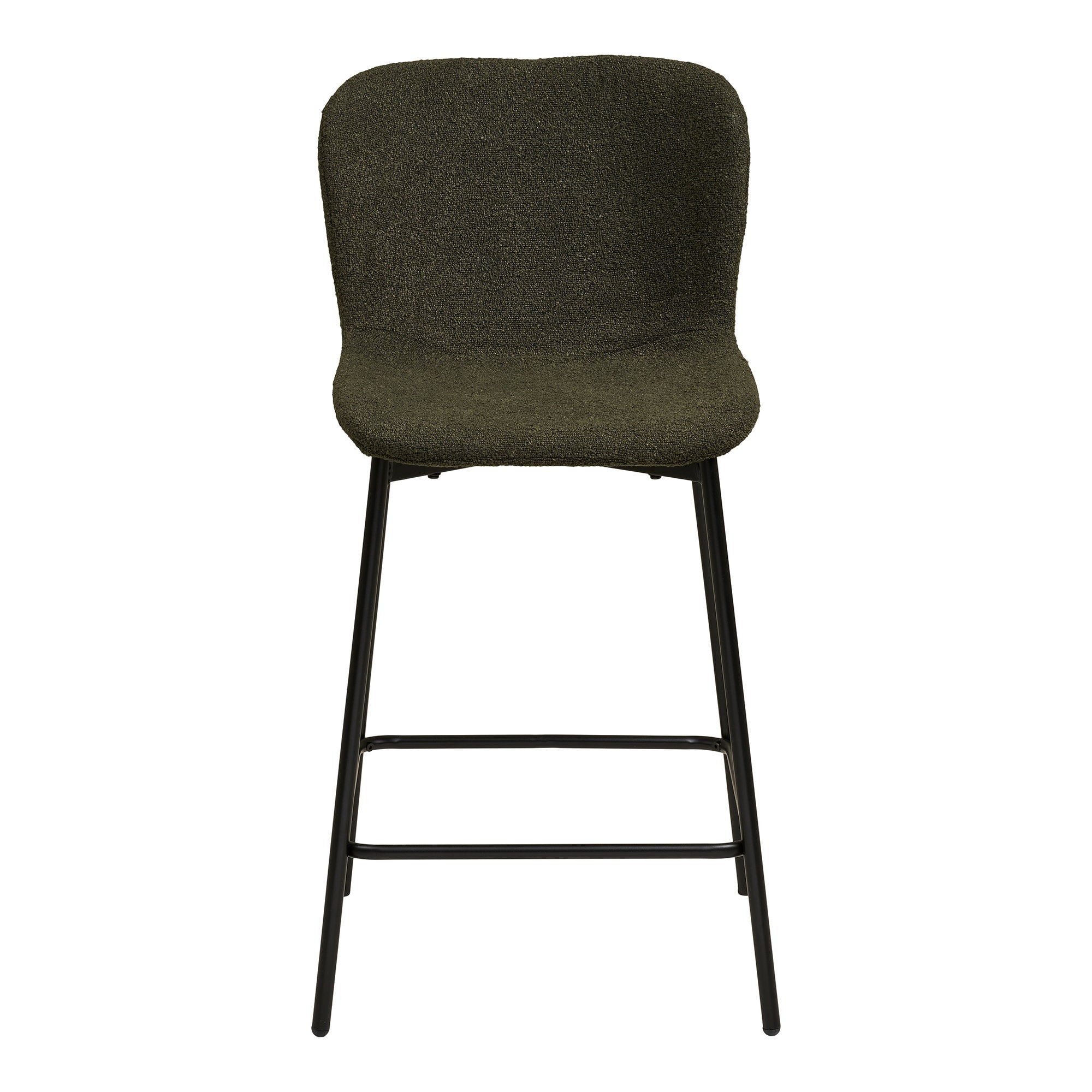 House Nordic Maceda Counter Stol 2 pack Mörkgrön