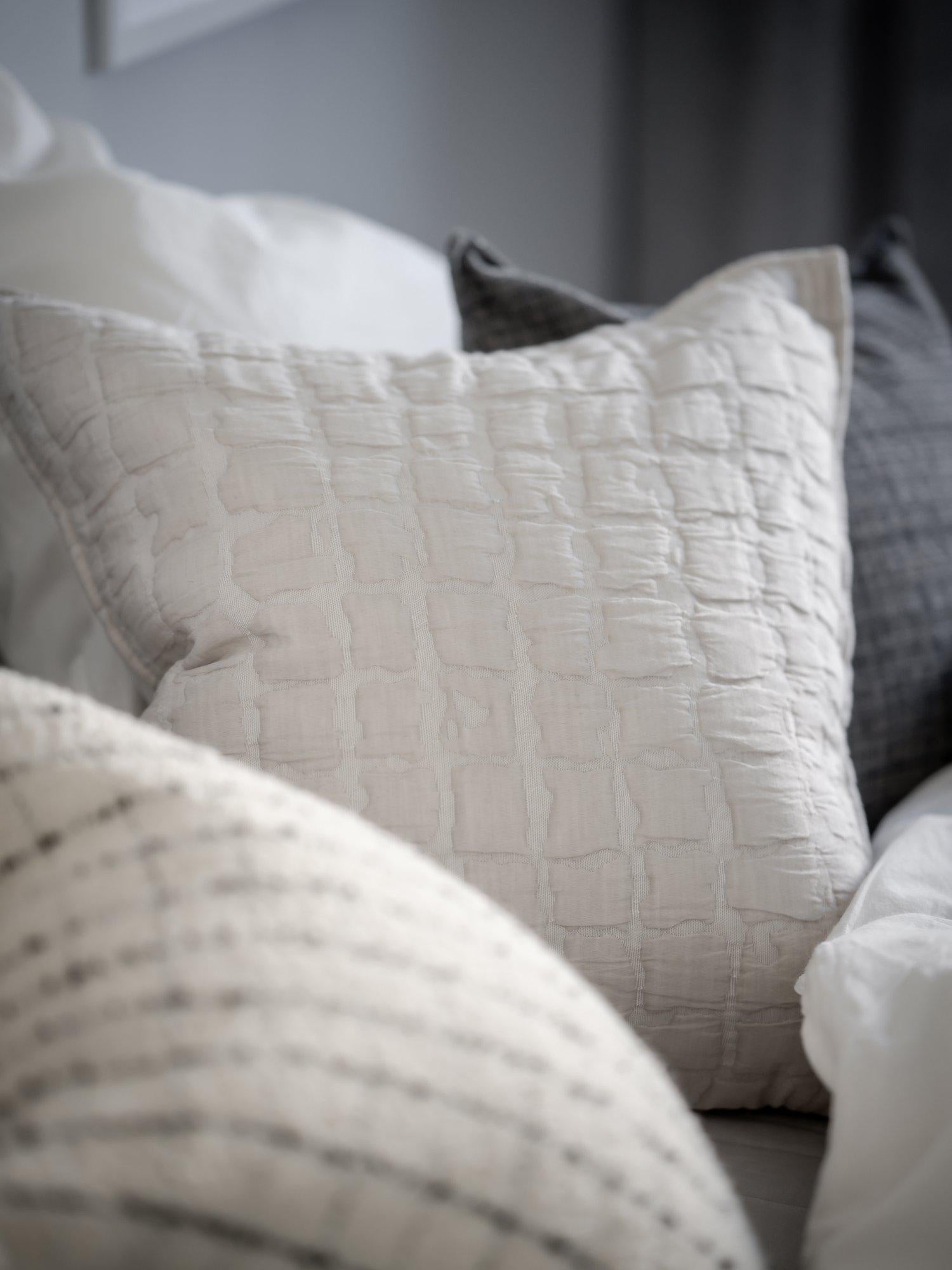 Svanefors Mavis Kuddfodral Offwhite 50x50cm