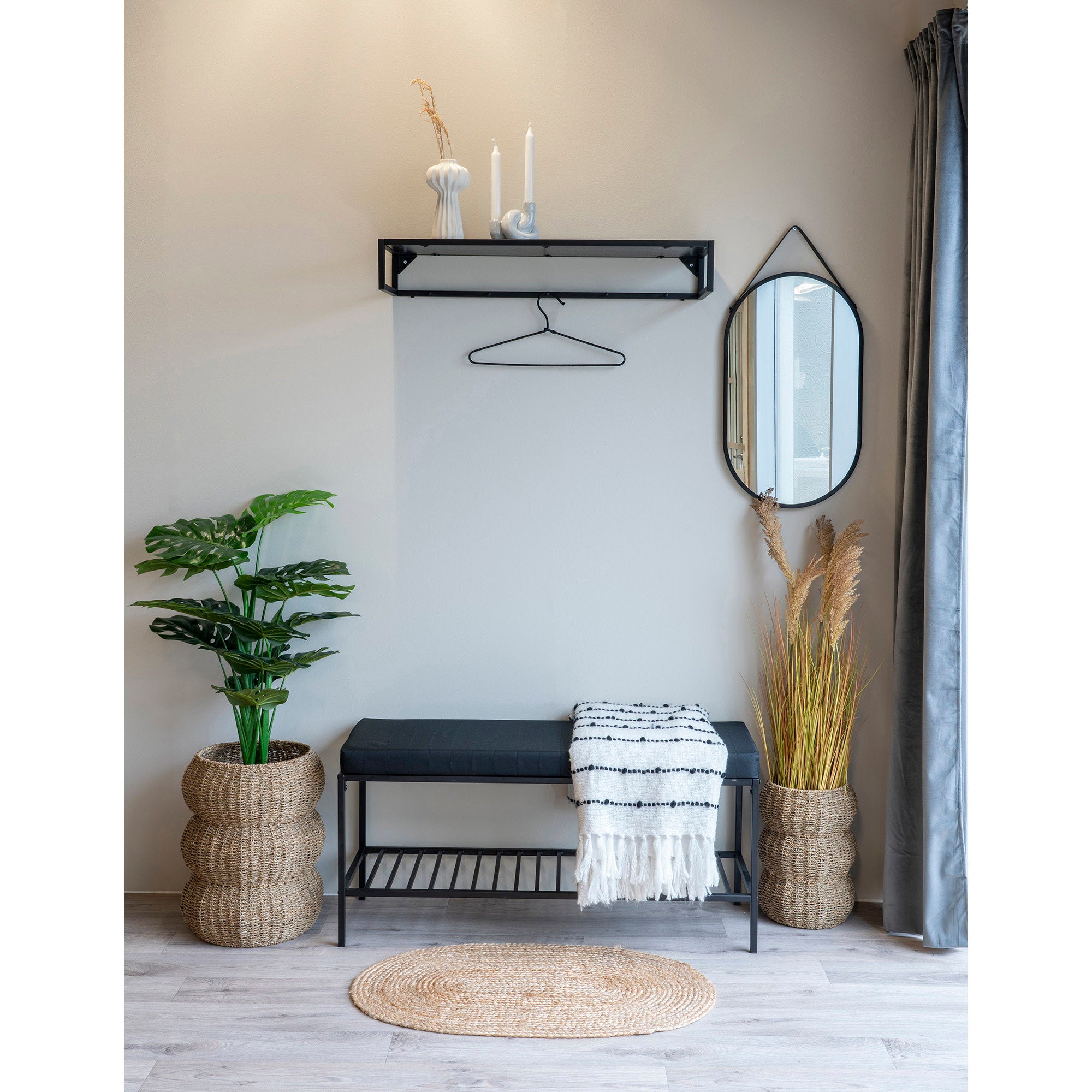 House Nordic Vita Bänk
