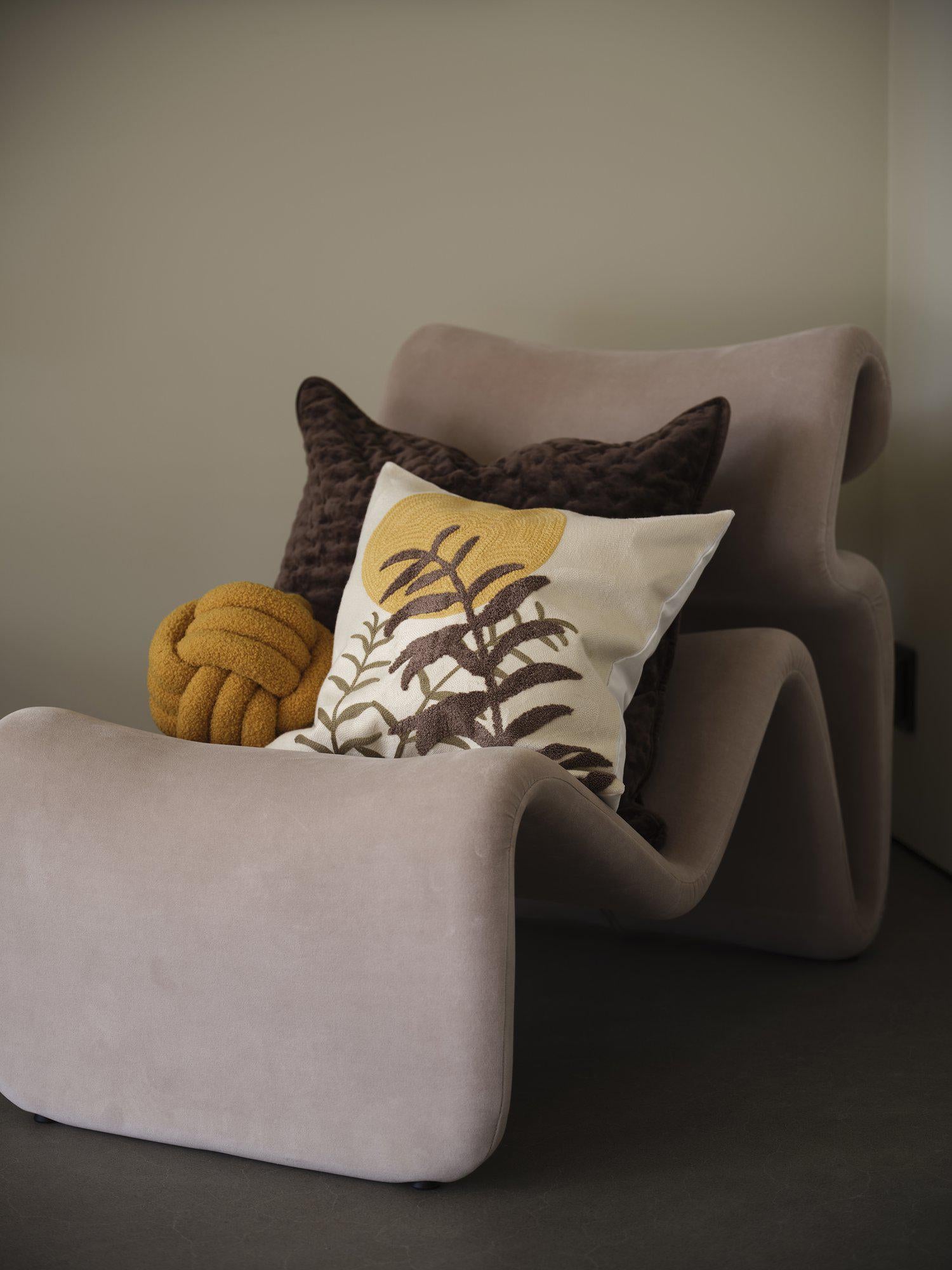Svanefors Zen Kuddfodral Saffran 45x45cm