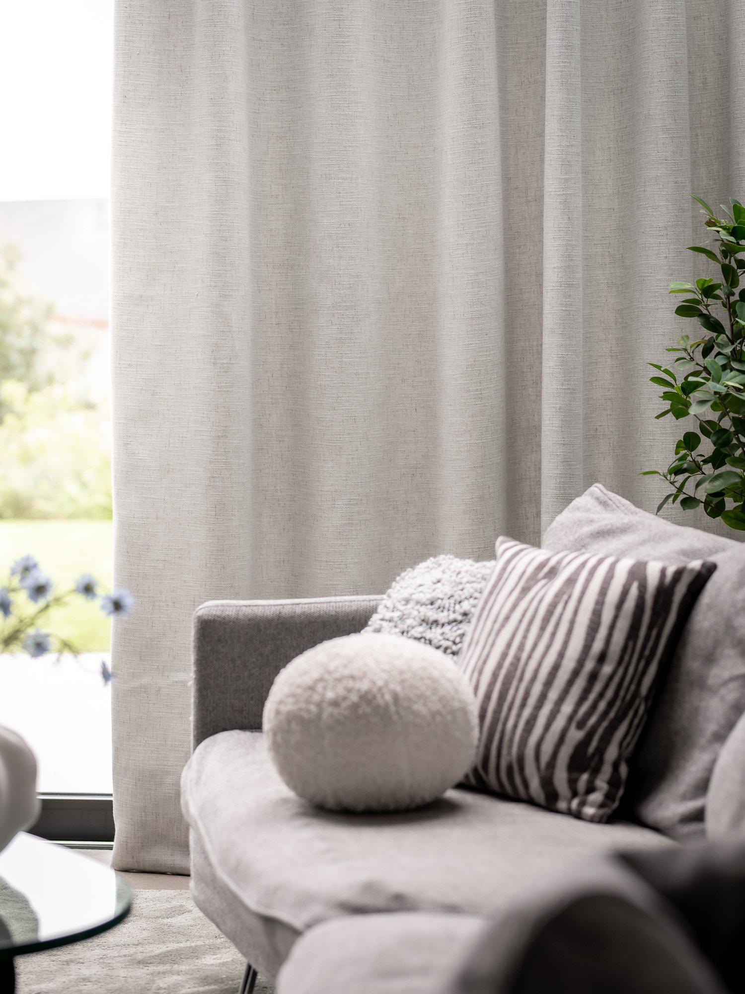 Svanefors Sten Gardin 2P Offwhite 2x130x280cm
