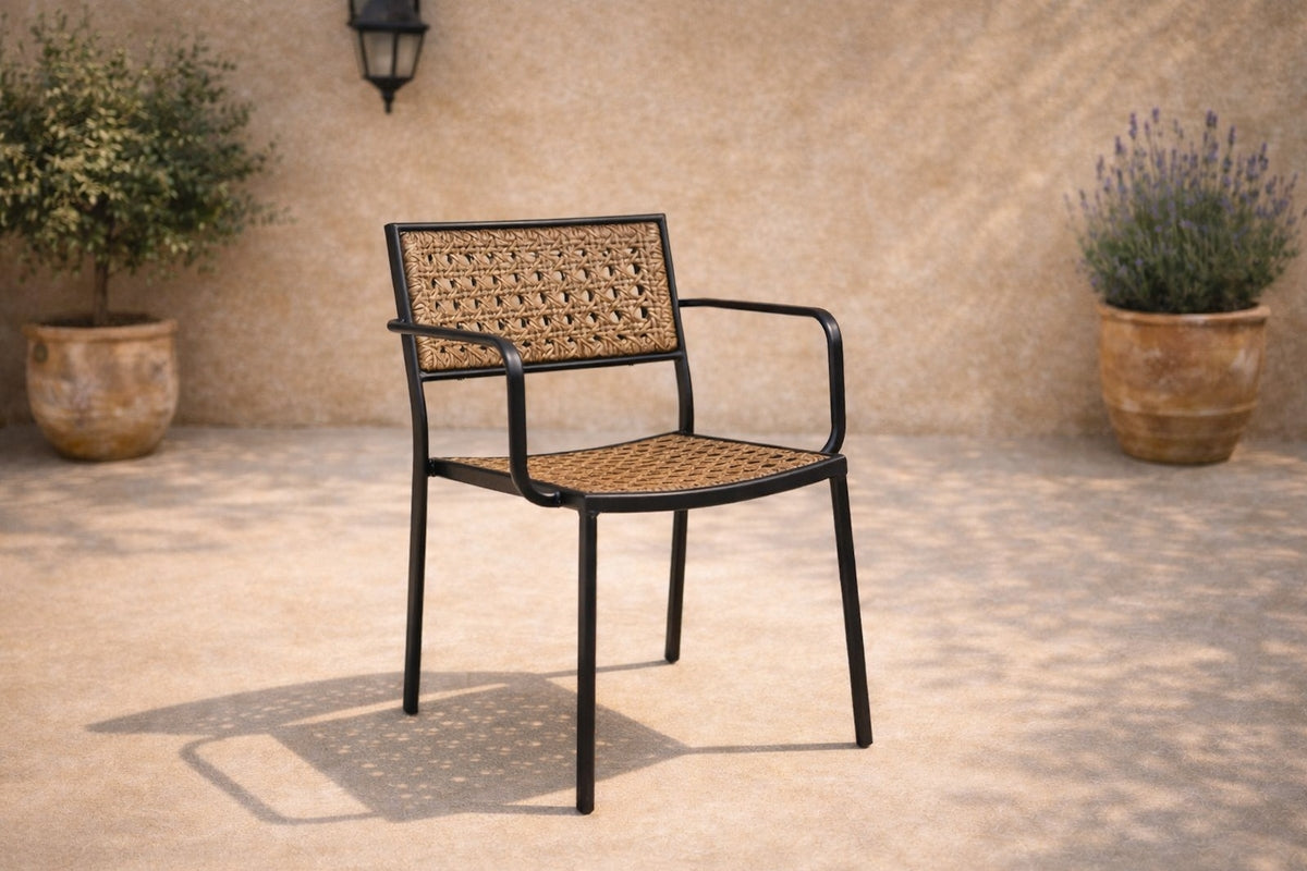 Venture Home Paola Matstolar 4-pack Natur