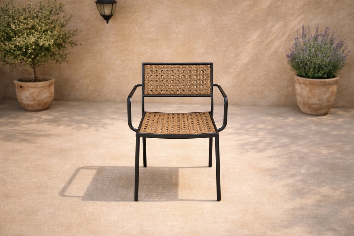 Venture Home Paola Matstolar 4-pack Natur