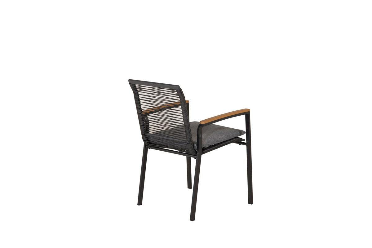 Venture Home Dallas Matstolar 2-pack Svart