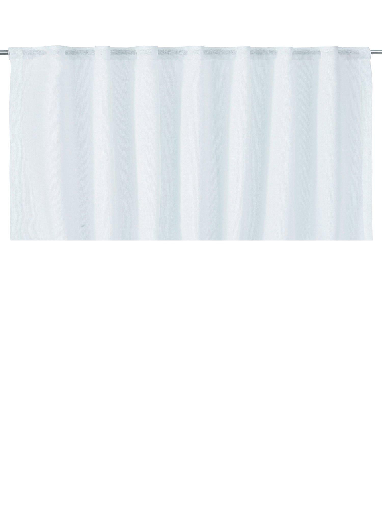 Svanefors Diana Cafégardin Vit  45x140cm
