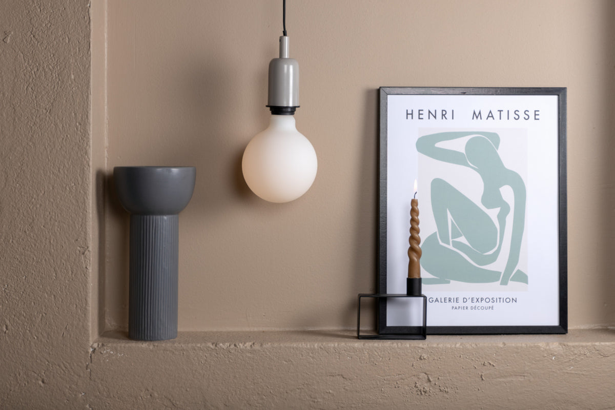 Venture Home Hang Taklampa Beige