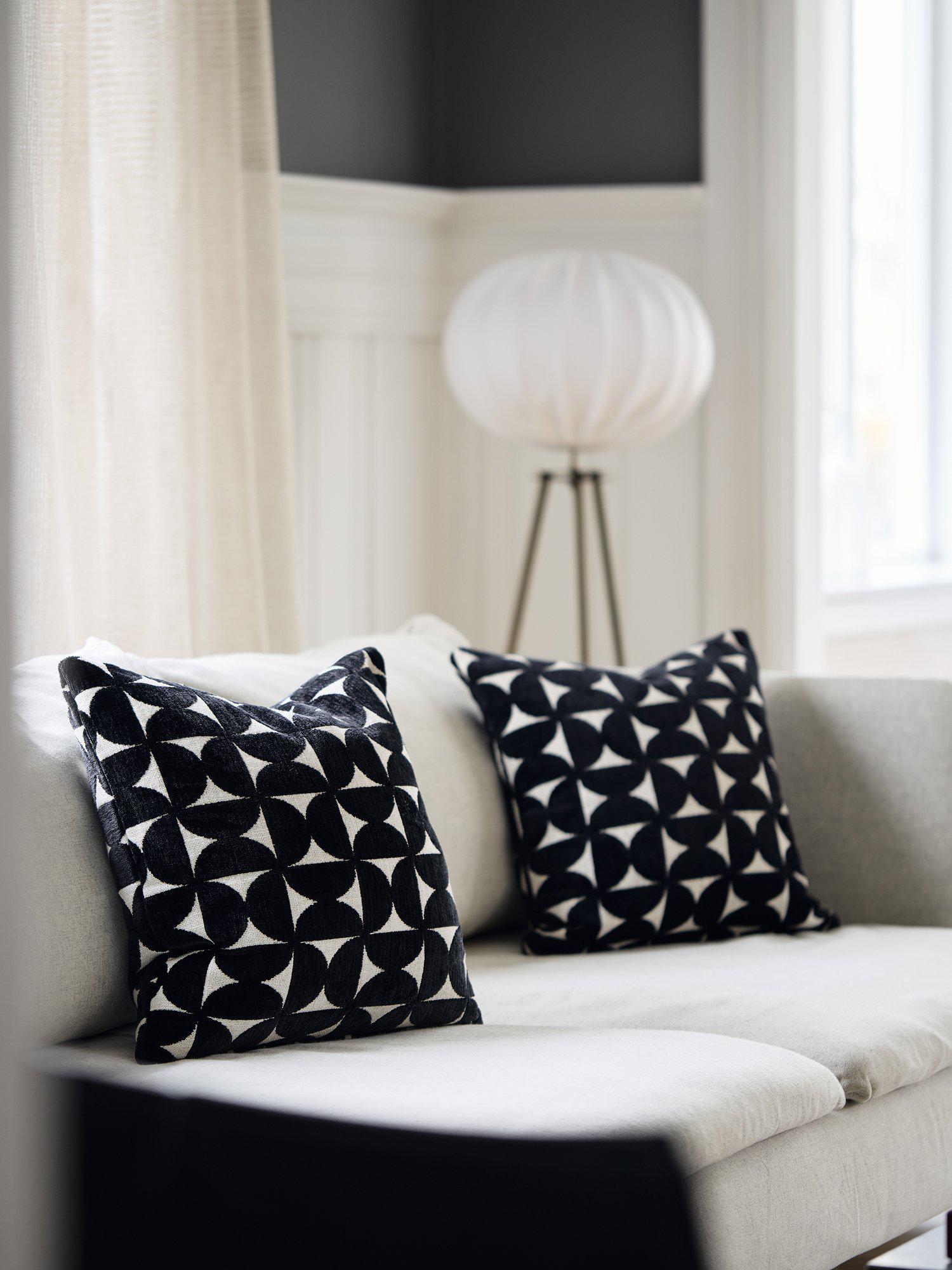 Svanefors Tess Kuddfodral M Blå 45x45cm