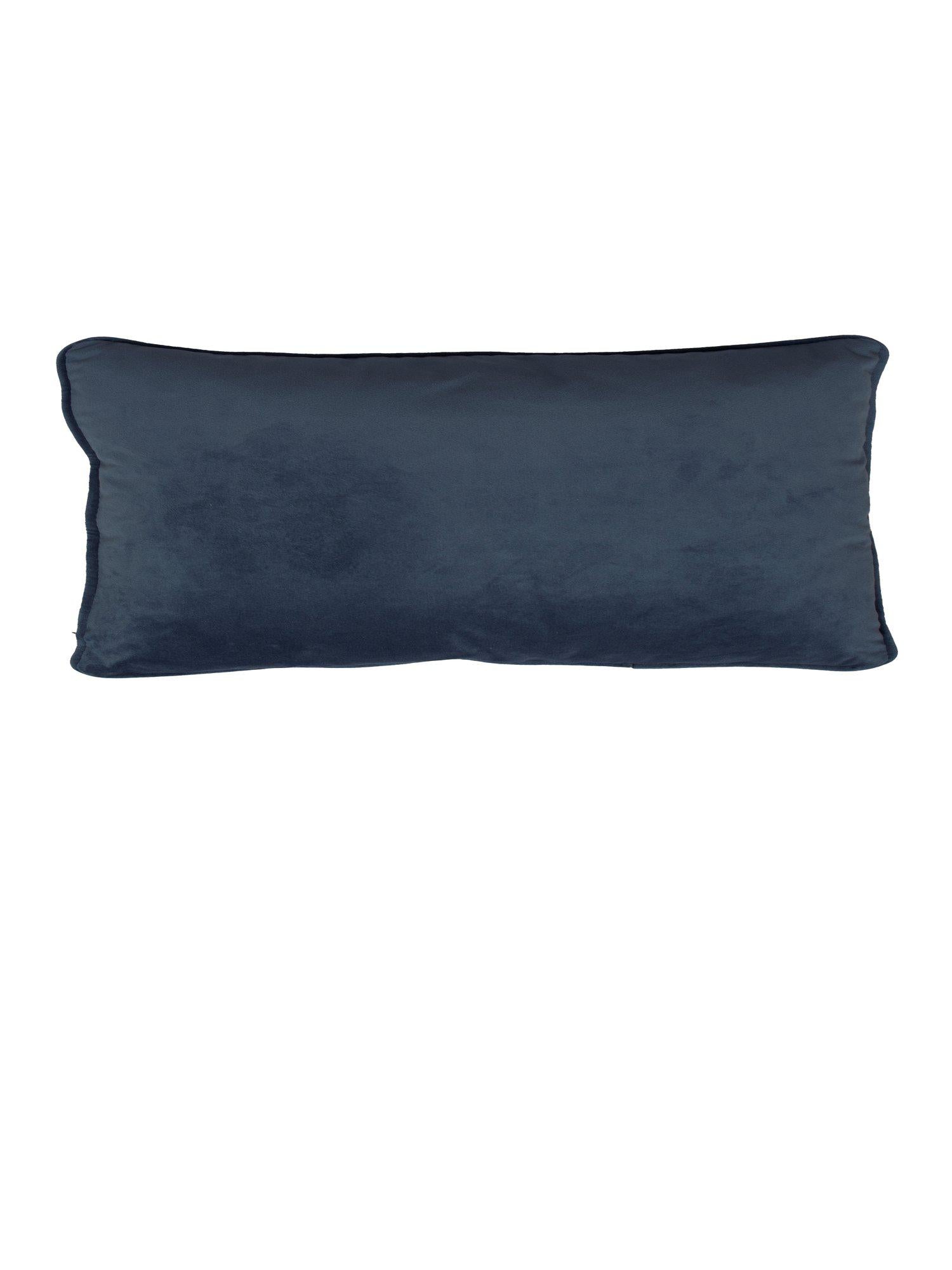 Svanefors Estelle Kuddfodral Mörkblå 35x80cm
