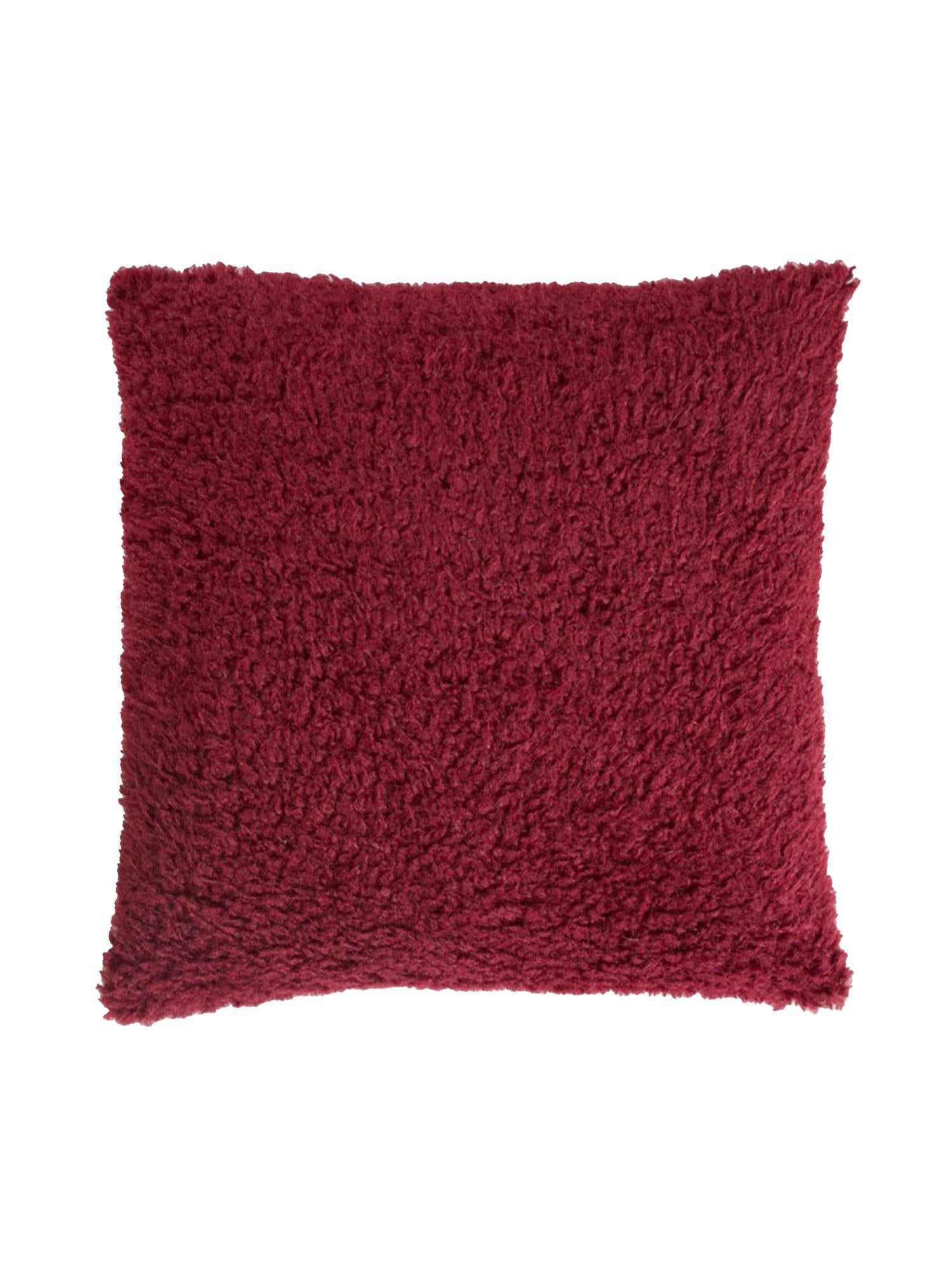 Svanefors Irja Kuddfodral Vinröd 45x45cm