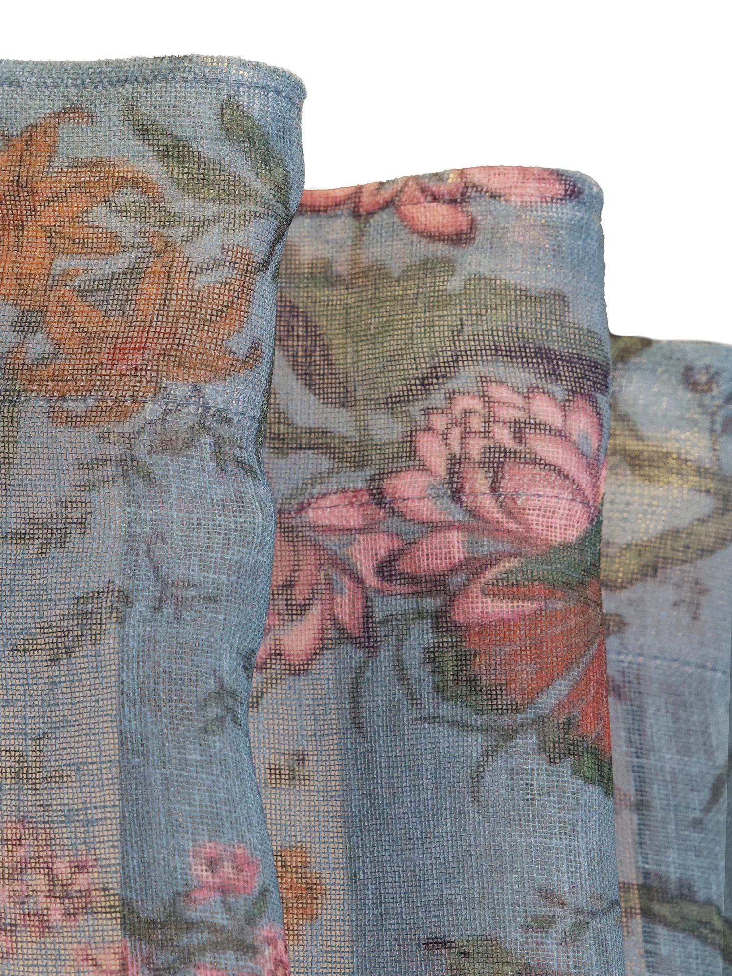 Svanefors Mira Gardin 2P Turkos  2x140x280cm