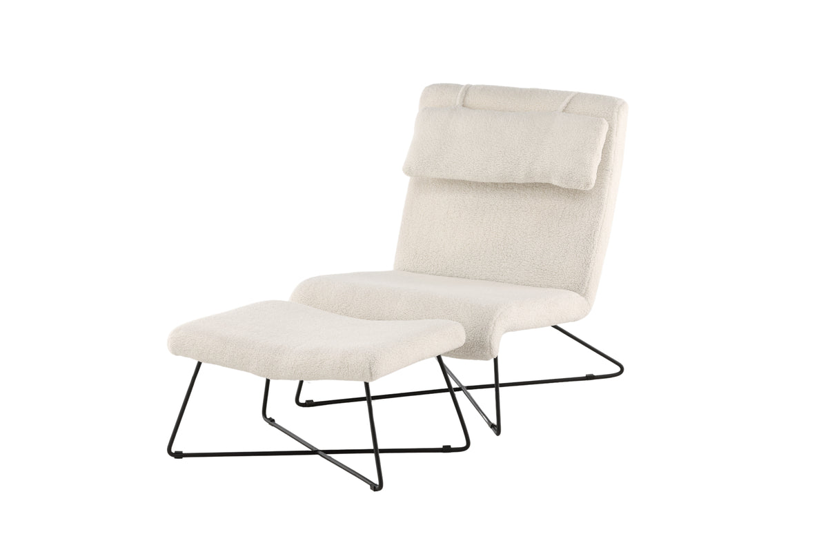Venture Home Laconia Loungefåtöljer Vit