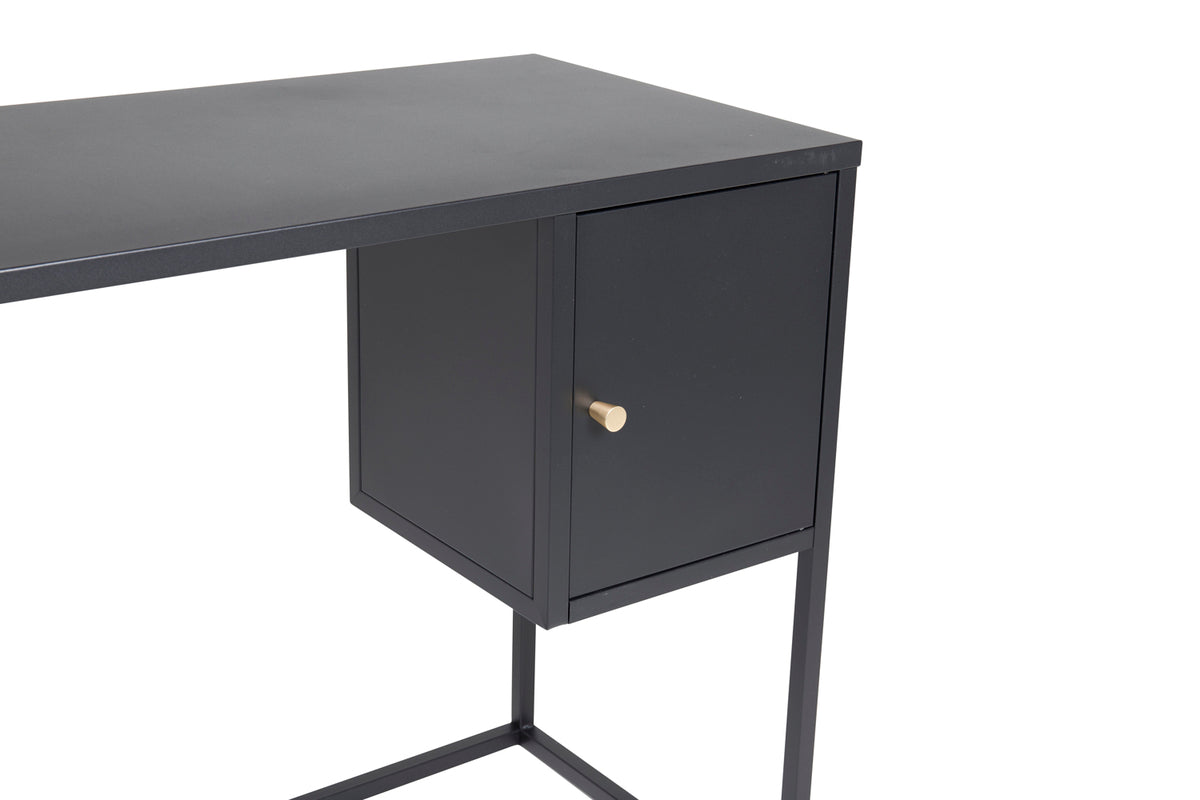 Venture Home Bakal Skrivbord 95 x 45 Svart