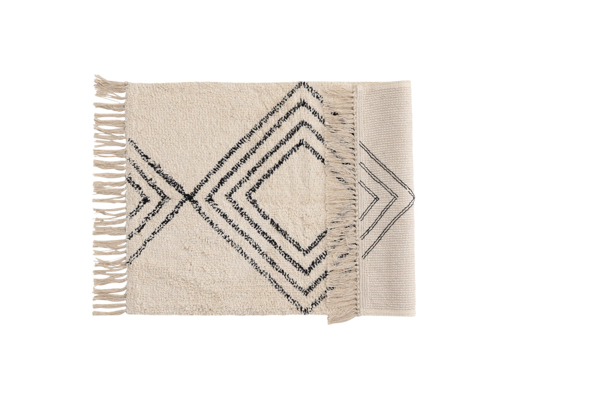 Venture Home Love Rektangulär Matta Vit