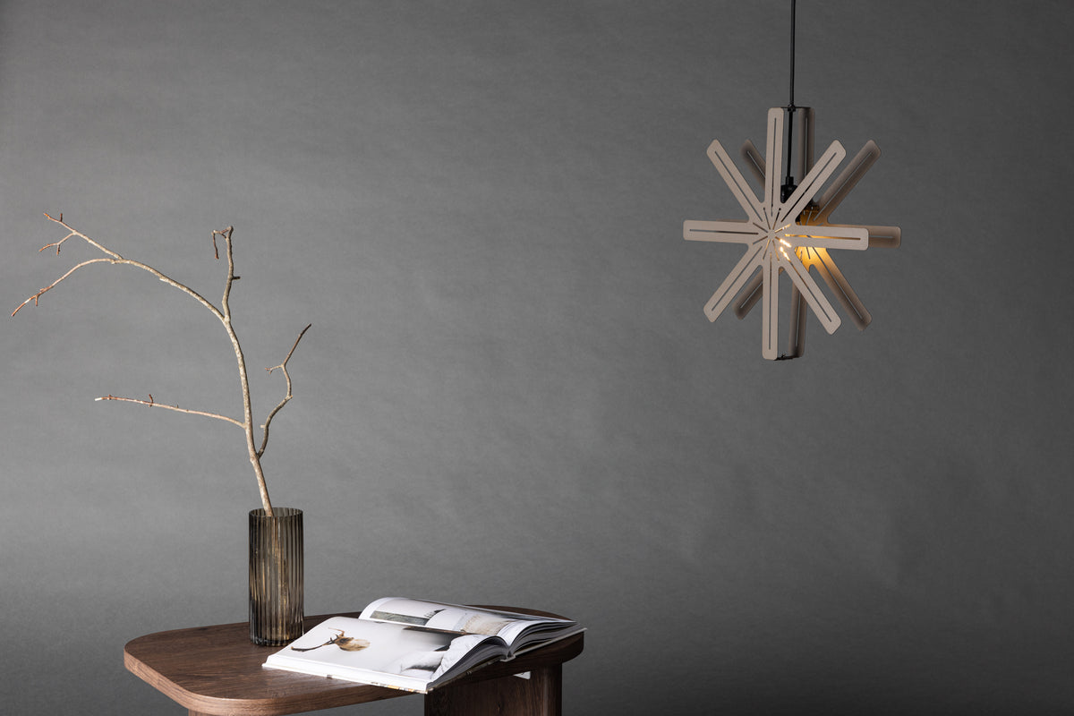 Venture Home Säfsen Taklampa Mocka