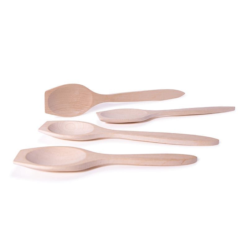 AT-line sked rak oval 280mm i björk