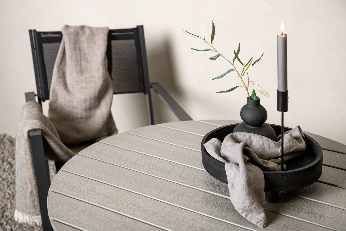 Venture Home Break Runda Matbord ⌀90 Grå