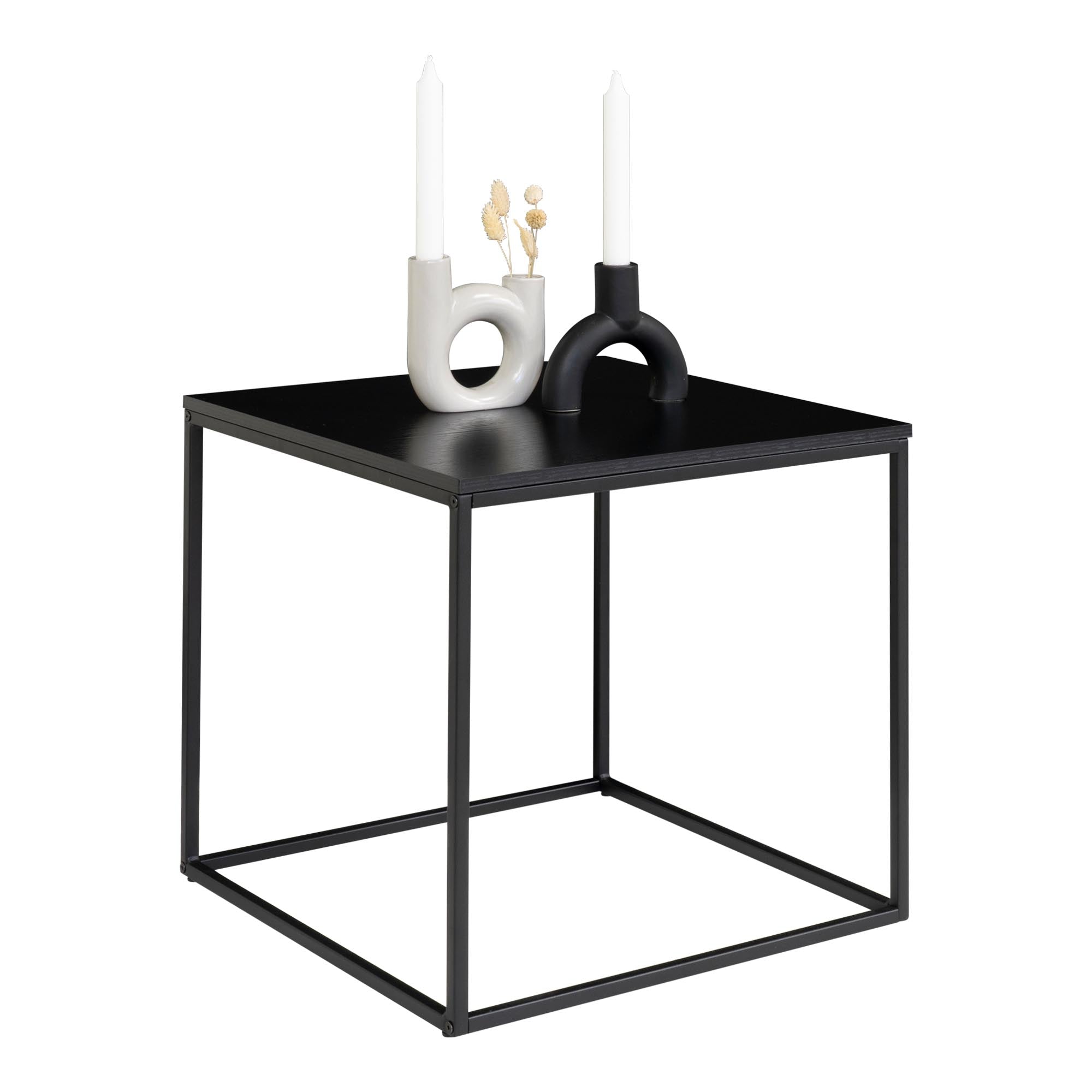 House Nordic Vita Sidobord Svart