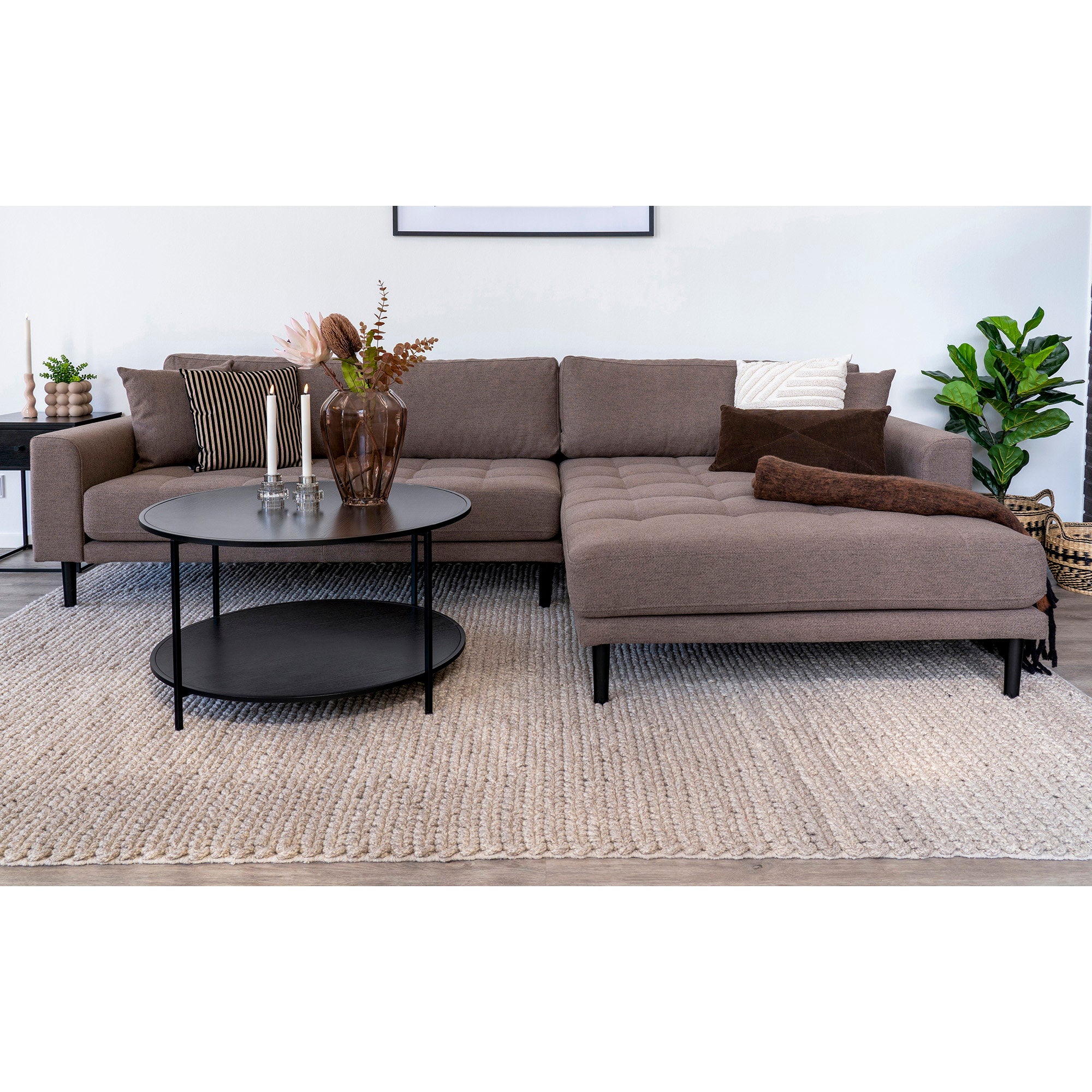 House Nordic Vita Soffbord Svart