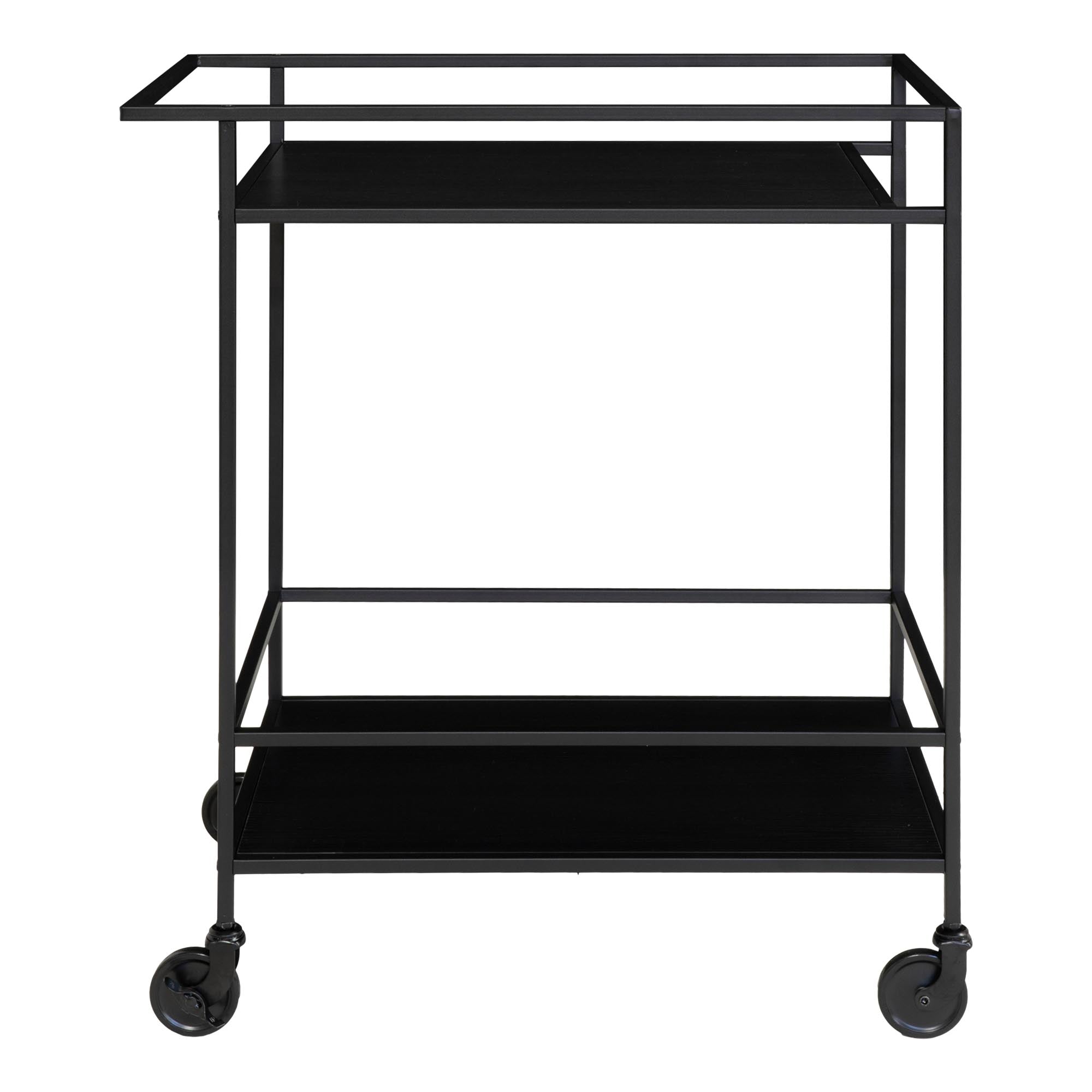 House Nordic Vita Bar Trolley Svart