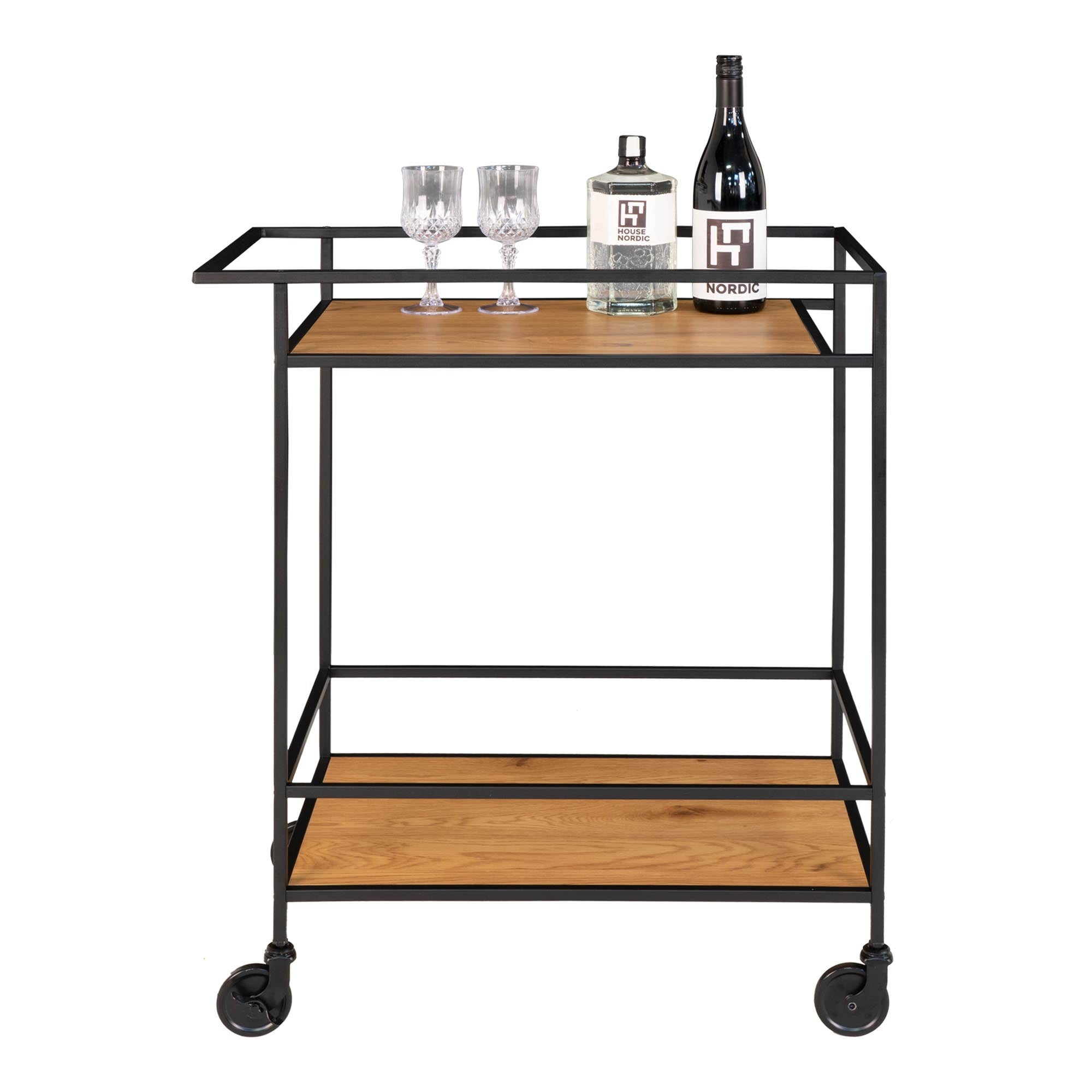 House Nordic Vita Bar Trolley Natur