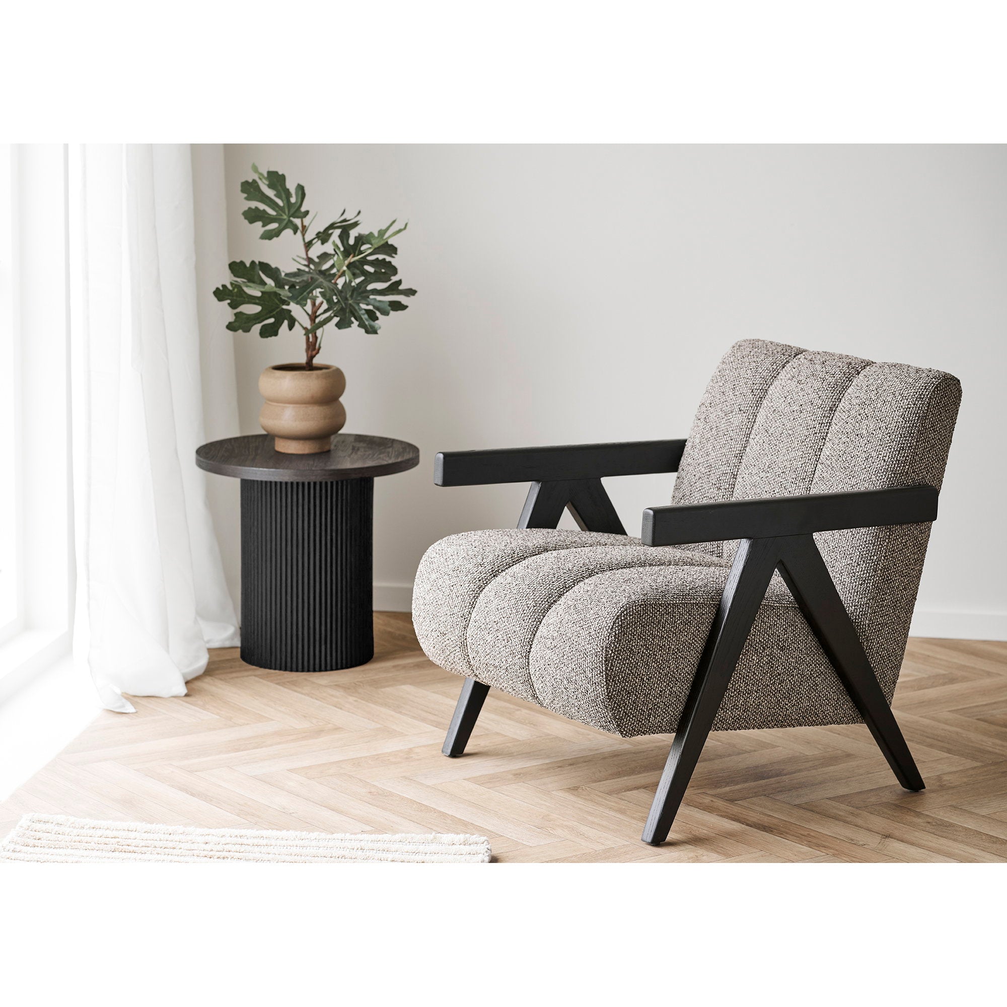 House Nordic Boavista Sidobord Dark Brun