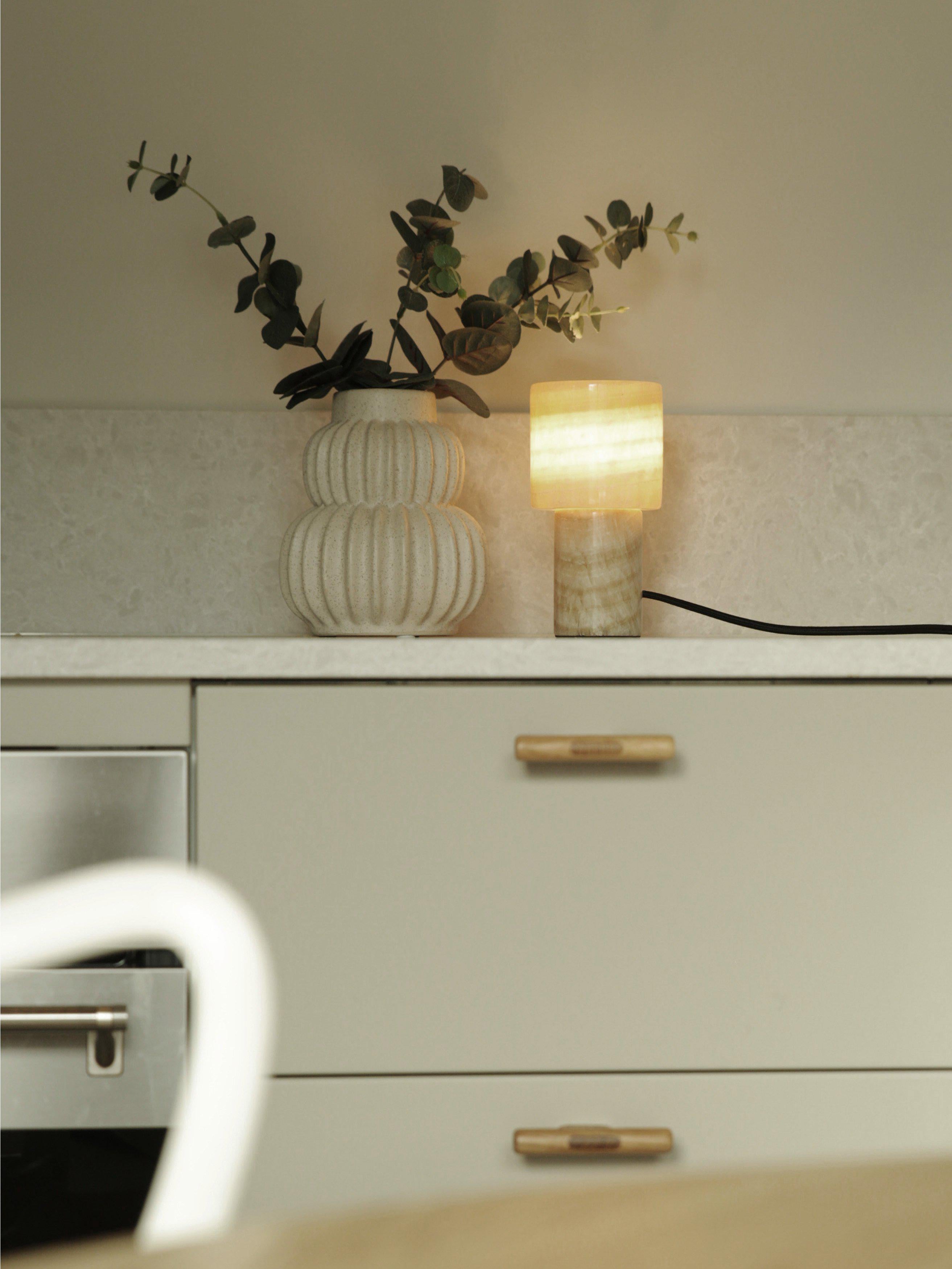 PR Home Lucie bordslampa G9 marmor 16cm