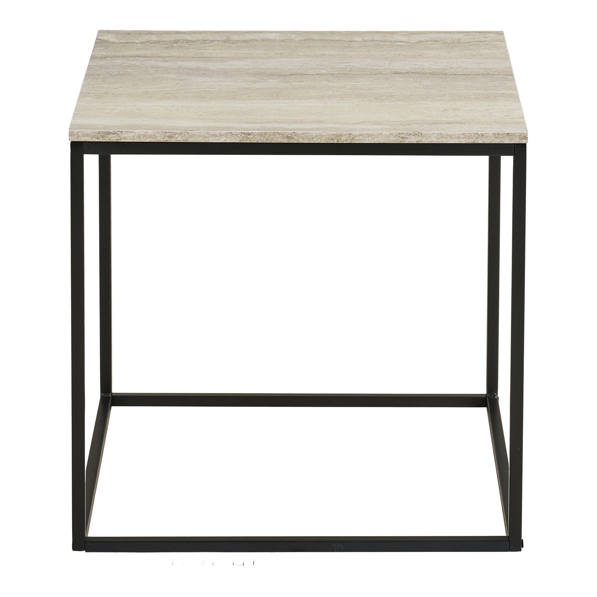 House Nordic Vita Sidobord Svart / Beige