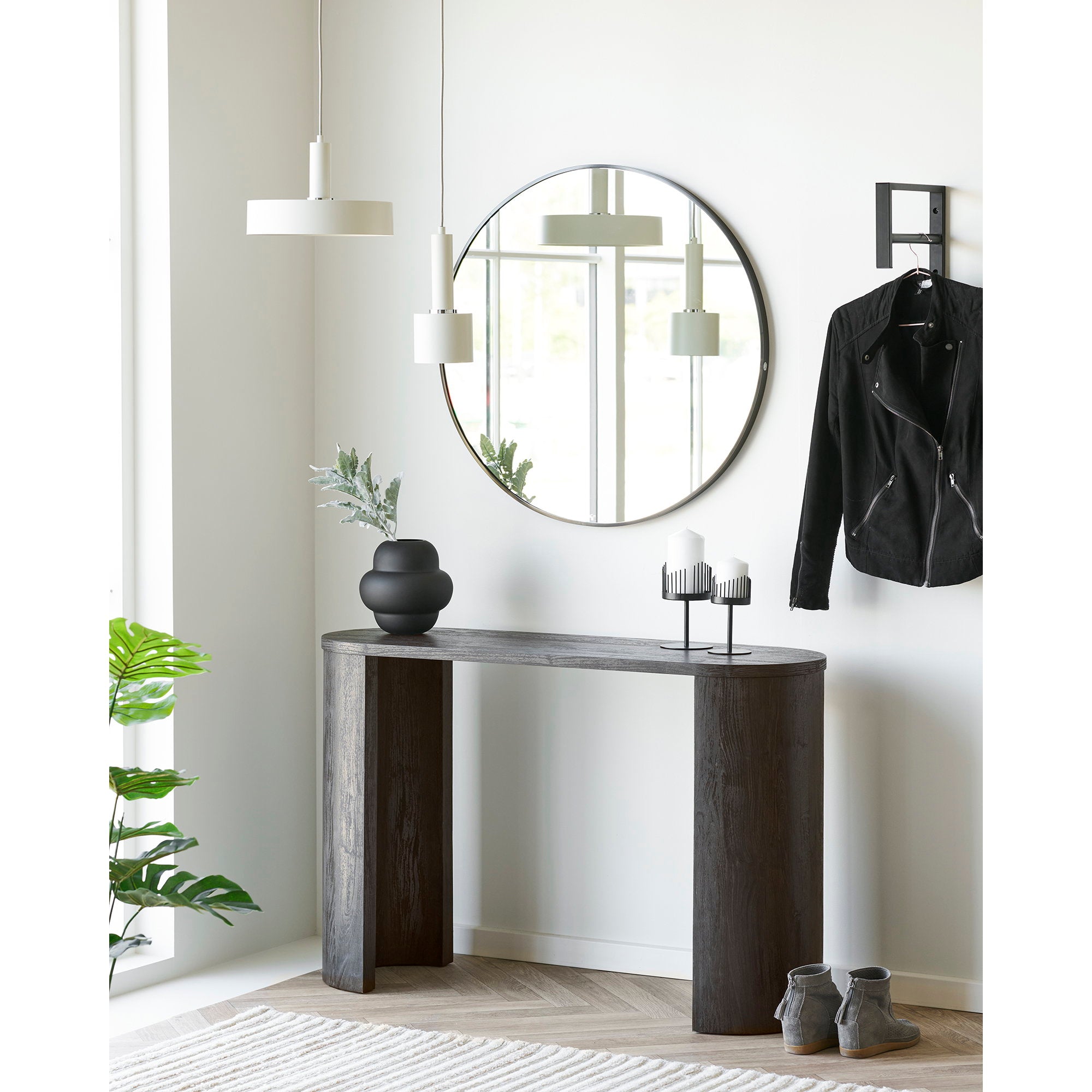 House Nordic Bibione Konsolbord Dark Brun