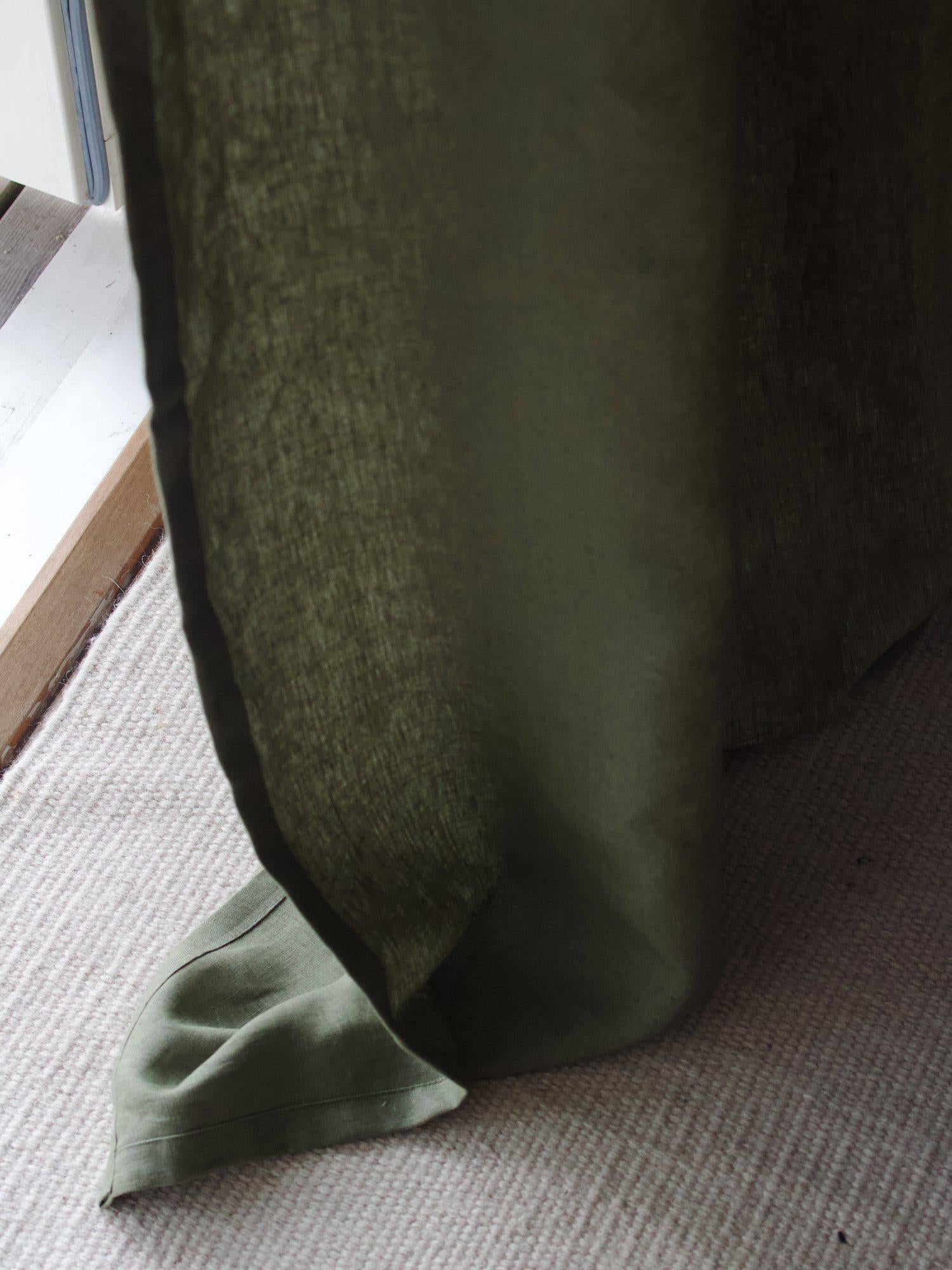 Svanefors Julie Gardin 2P Grön 2x145x280cm