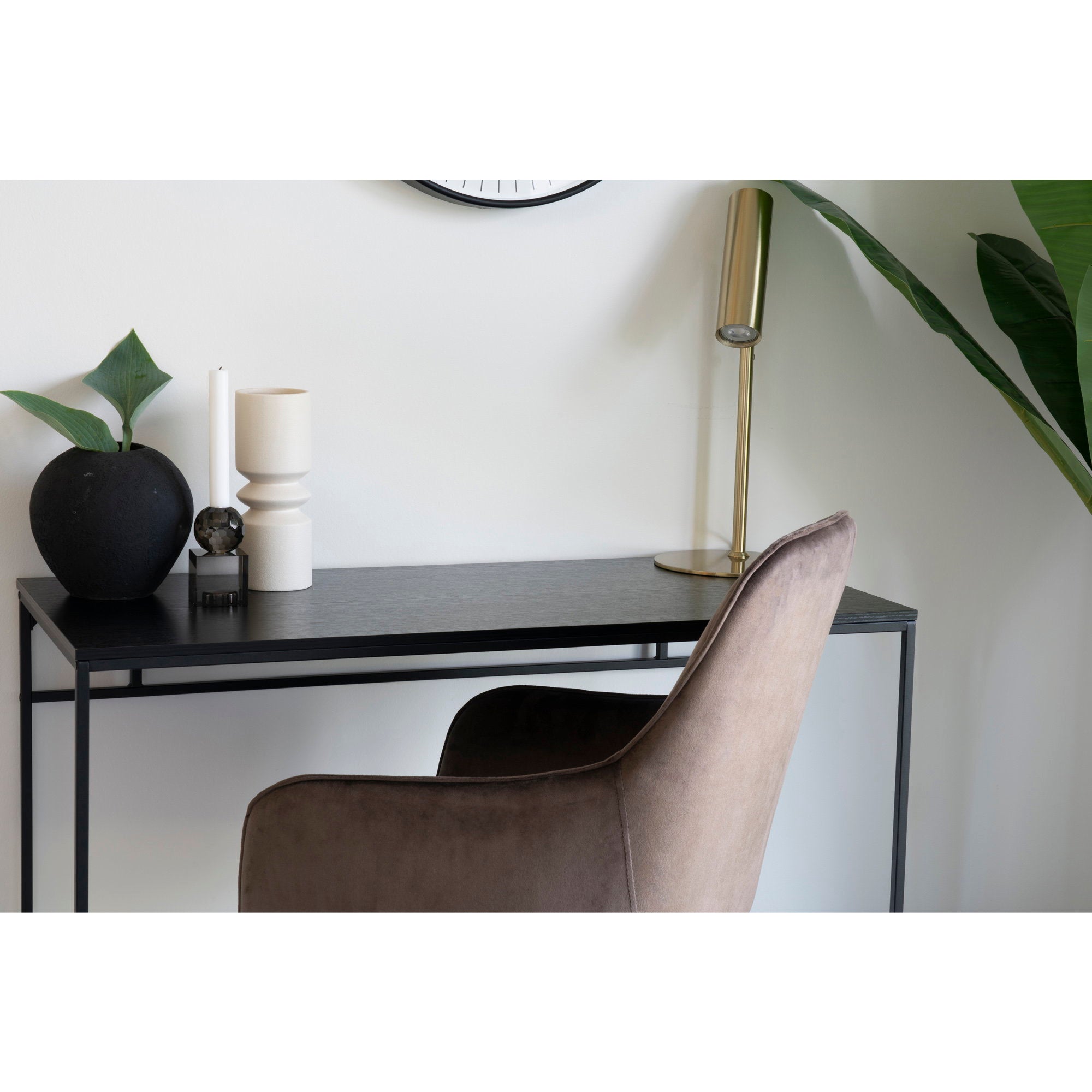 House Nordic Vita Skrivbord Svart