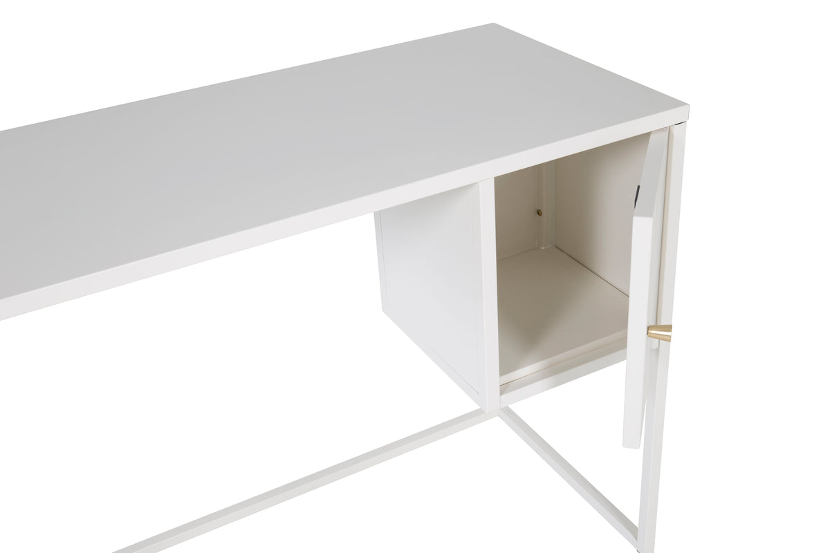 Venture Home Bakal Skrivbord 95 x 45 Vit