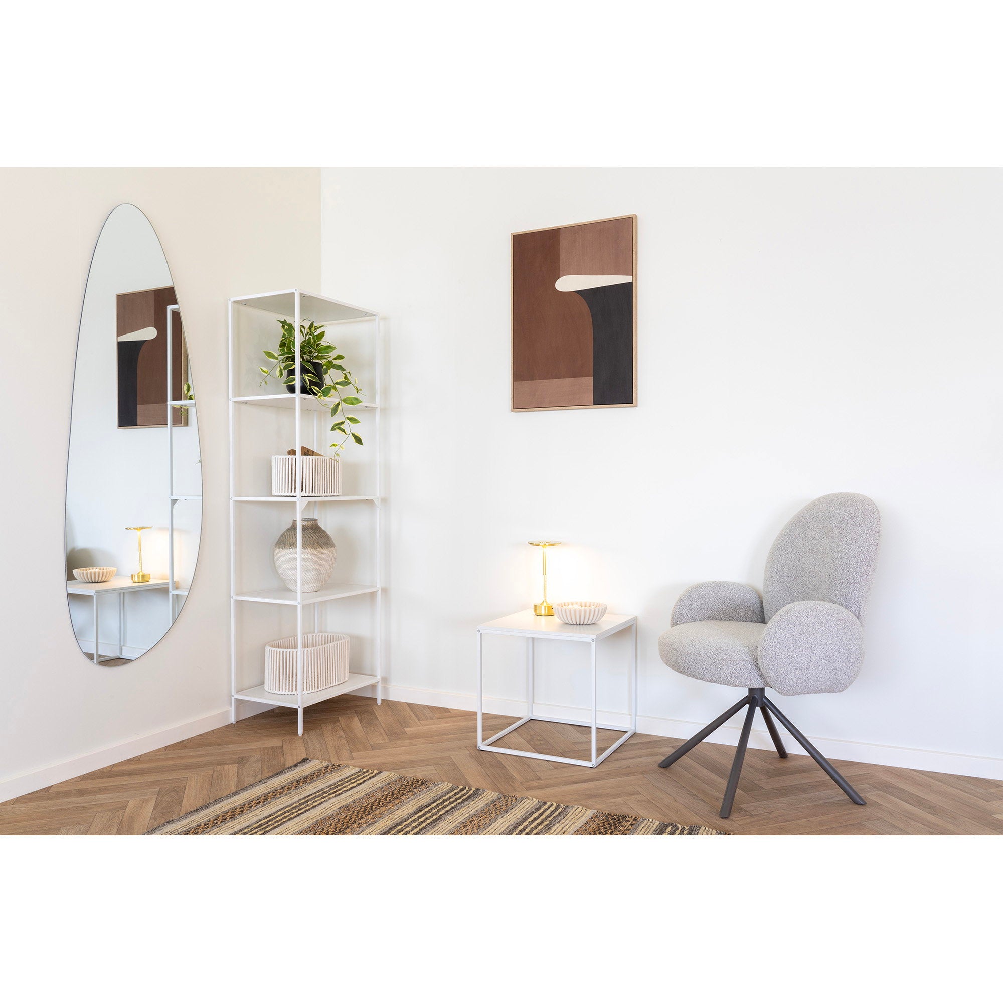House Nordic Vita Hylla Vit