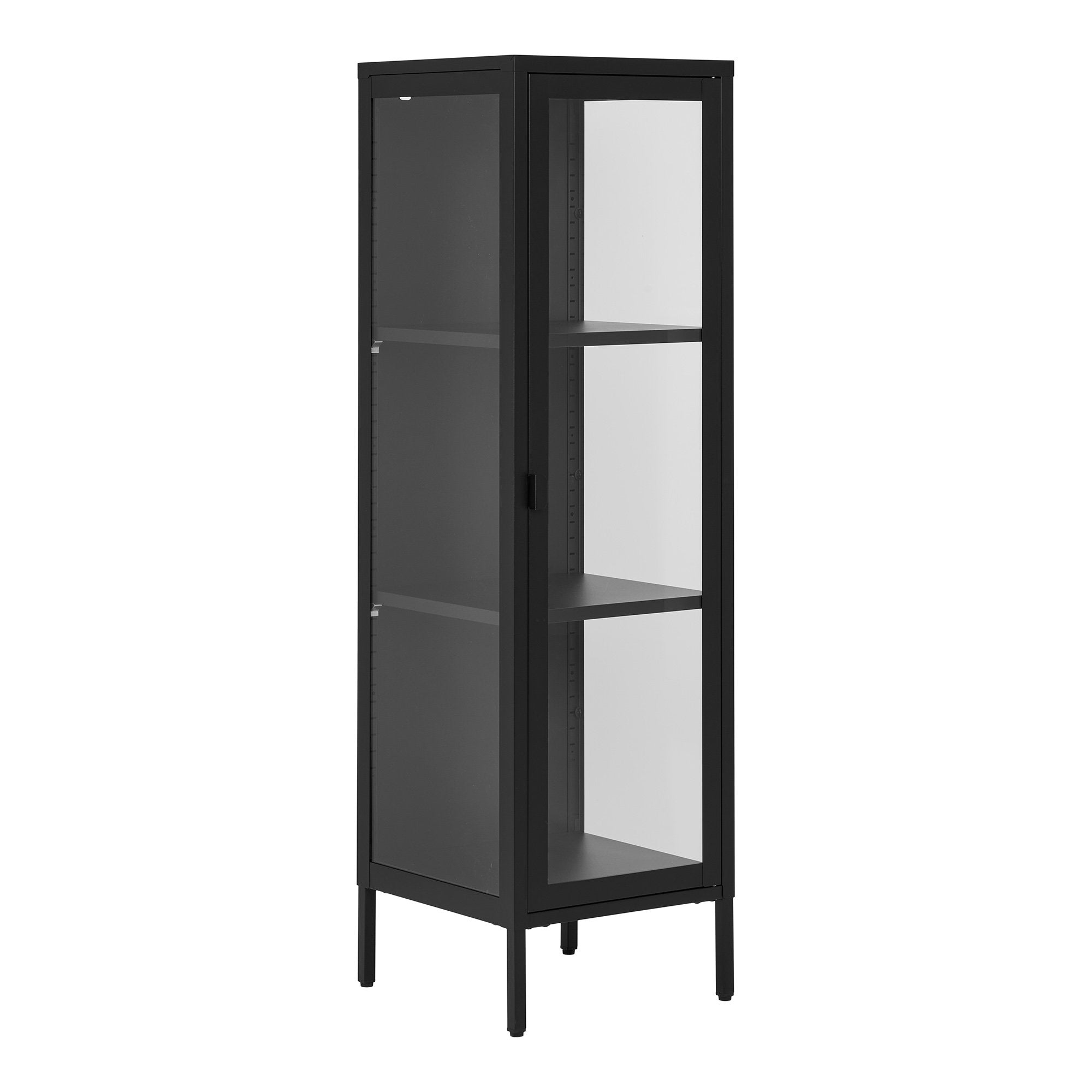 House Nordic Brisbane Slim Display Skåp Svart