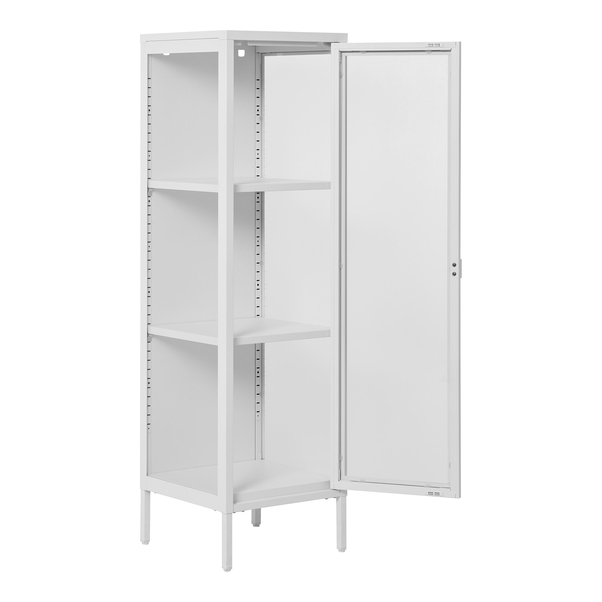 House Nordic Brisbane Slim Display Skåp Vit