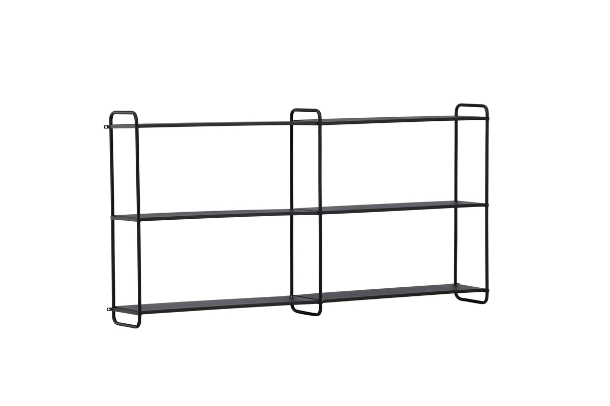 Venture Home Lyon Hyllor 18 x 63 x 122 Svart