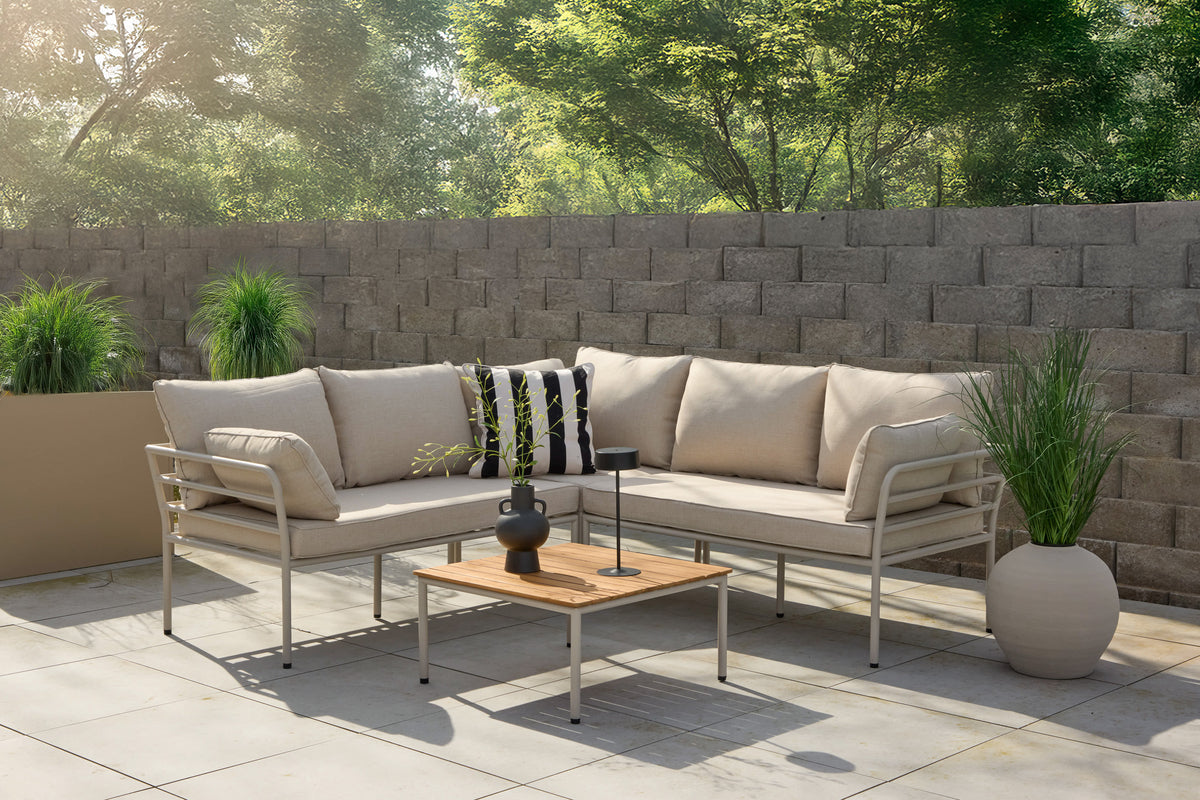 Venture Home Penh Lounge Set Beige Beige