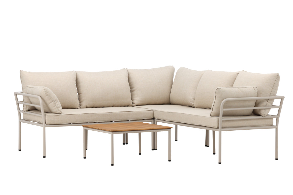 Venture Home Penh Lounge Set Beige Beige