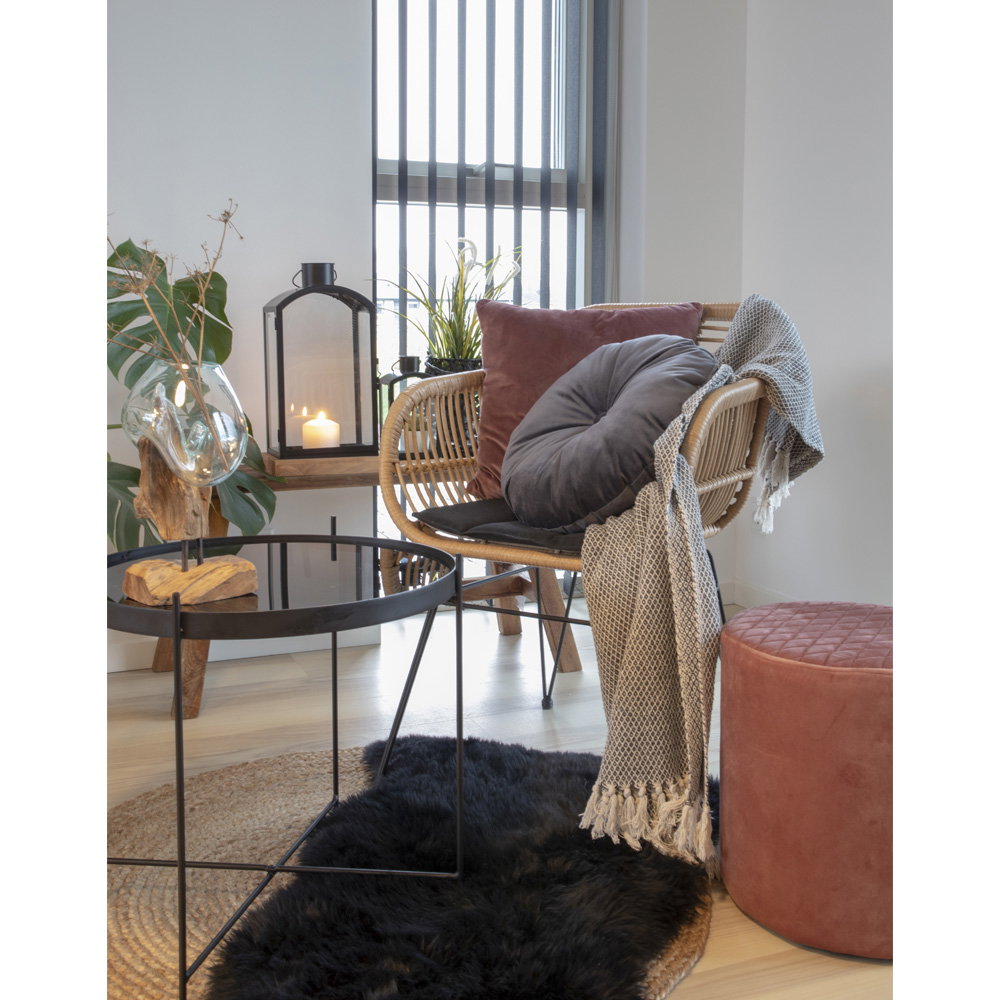 House Nordic Lambskin Svart