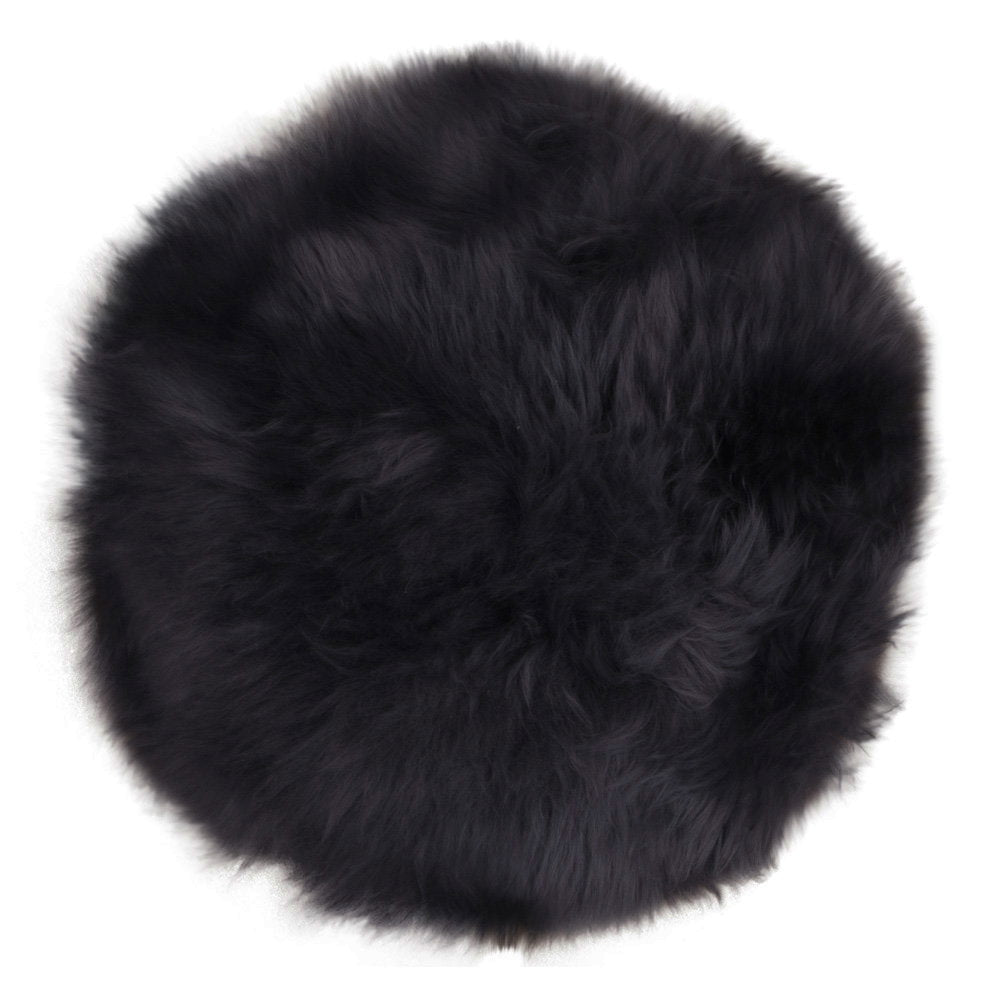 House Nordic Lambskin seat Svart