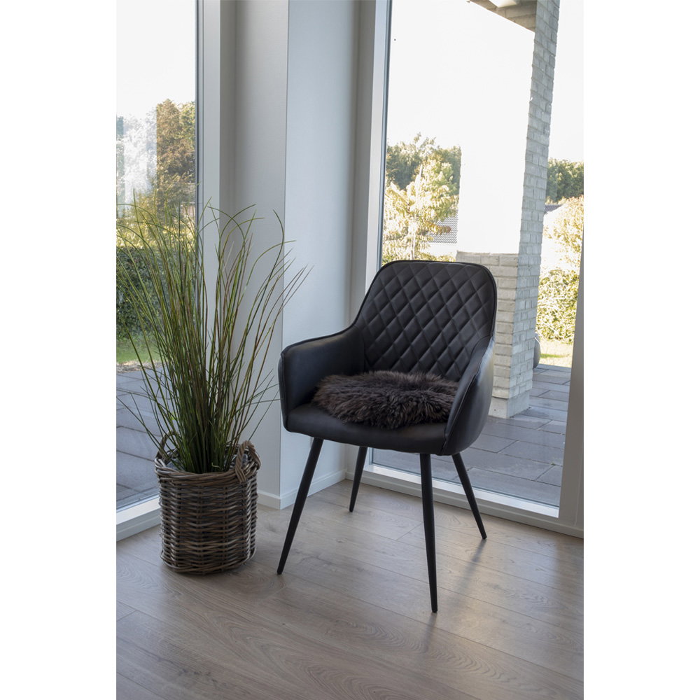House Nordic Lambskin seat Brun