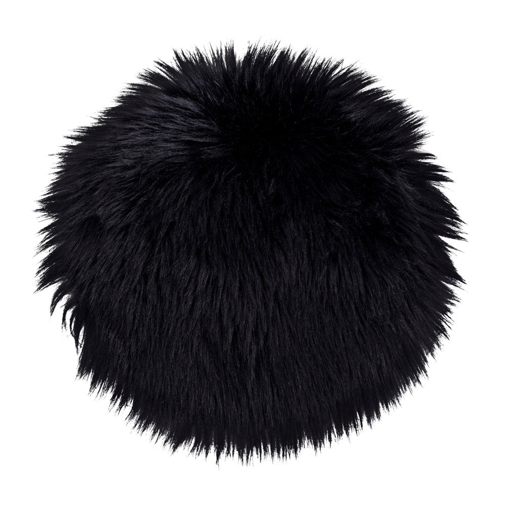 House Nordic Lambskin Seat Artificial Svart