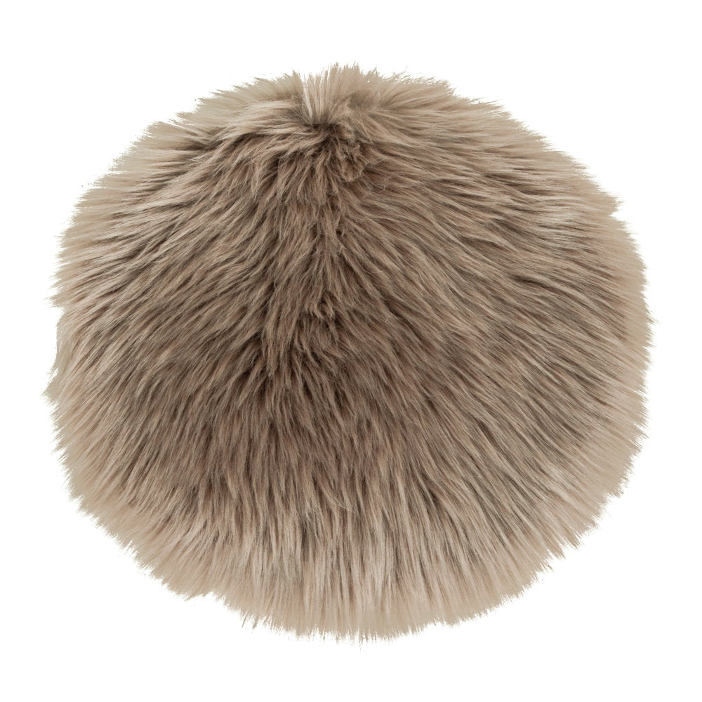 House Nordic Lambskin Seat Artificial Light Brun