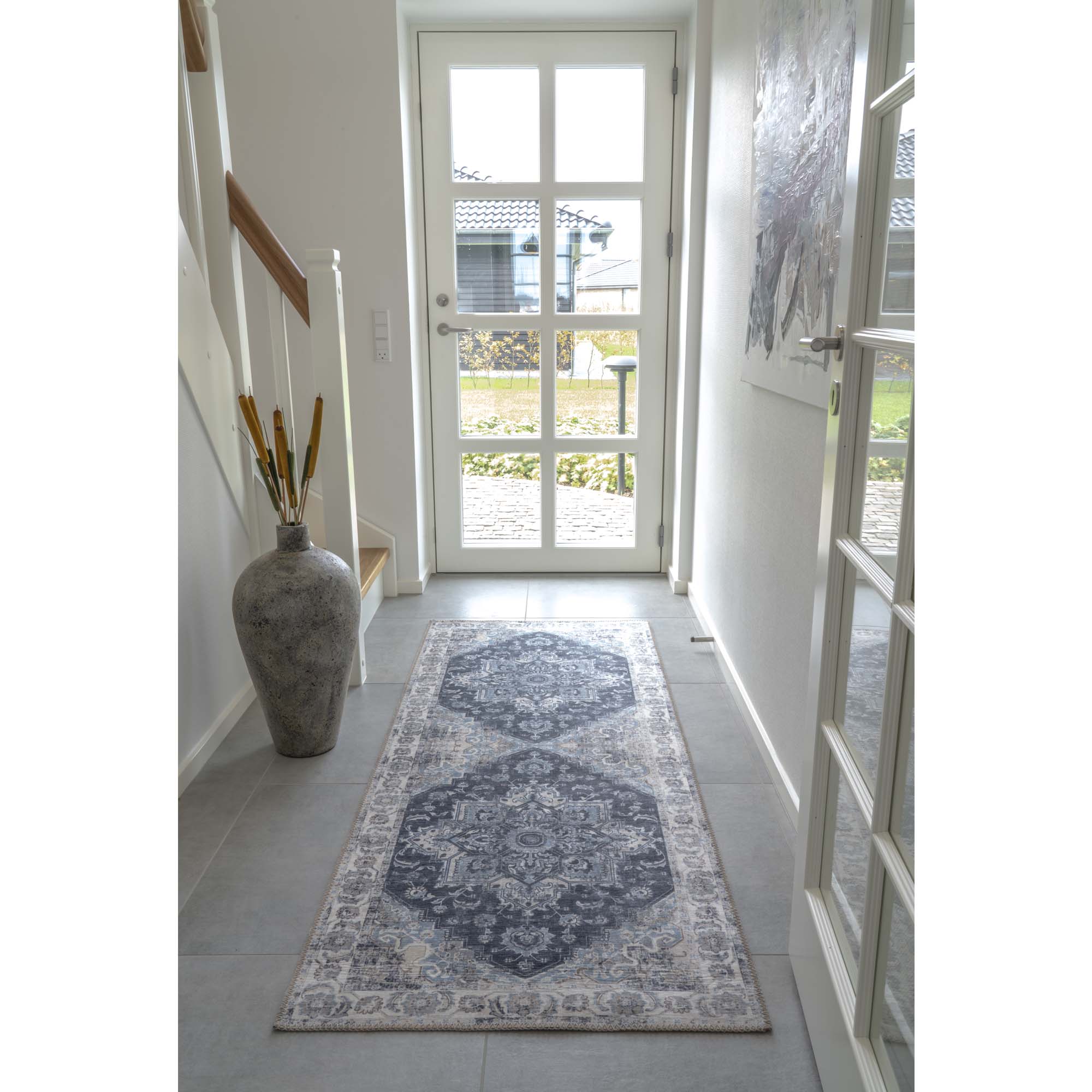 House Nordic Havana Hallway Runner Blå