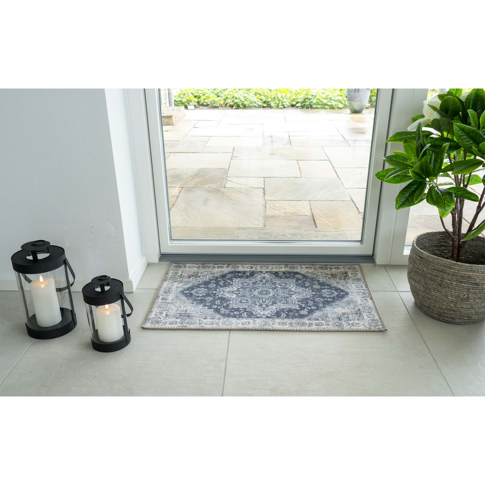 House Nordic Havana Doormat Blå