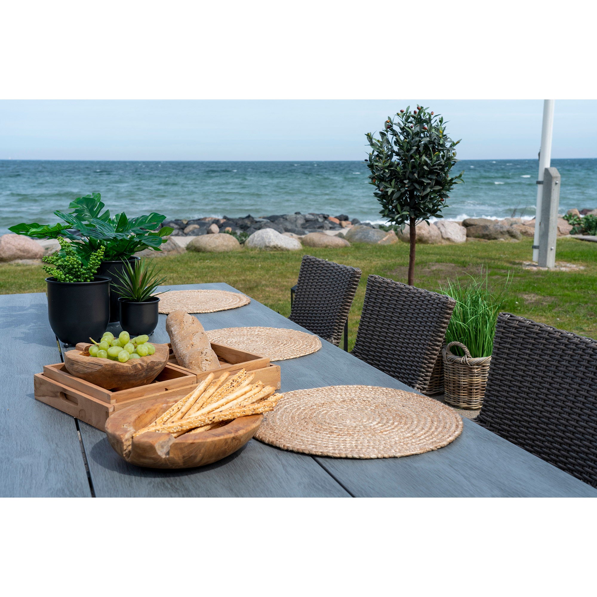 House Nordic Bombay Placemat, set of 4 Natur