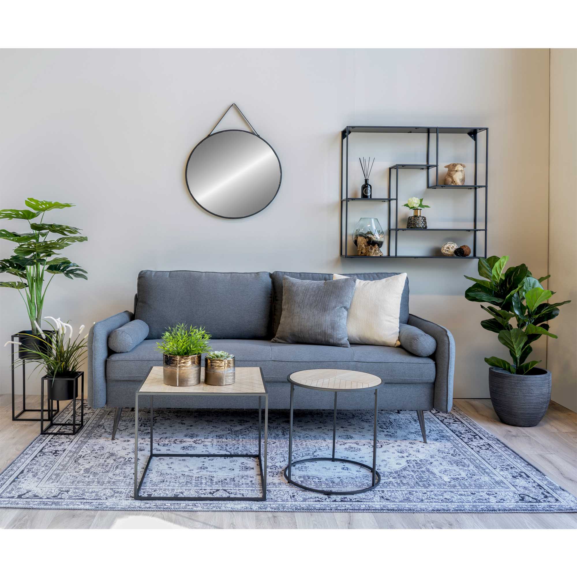 80 House Nordic Trapani Spegel Svart